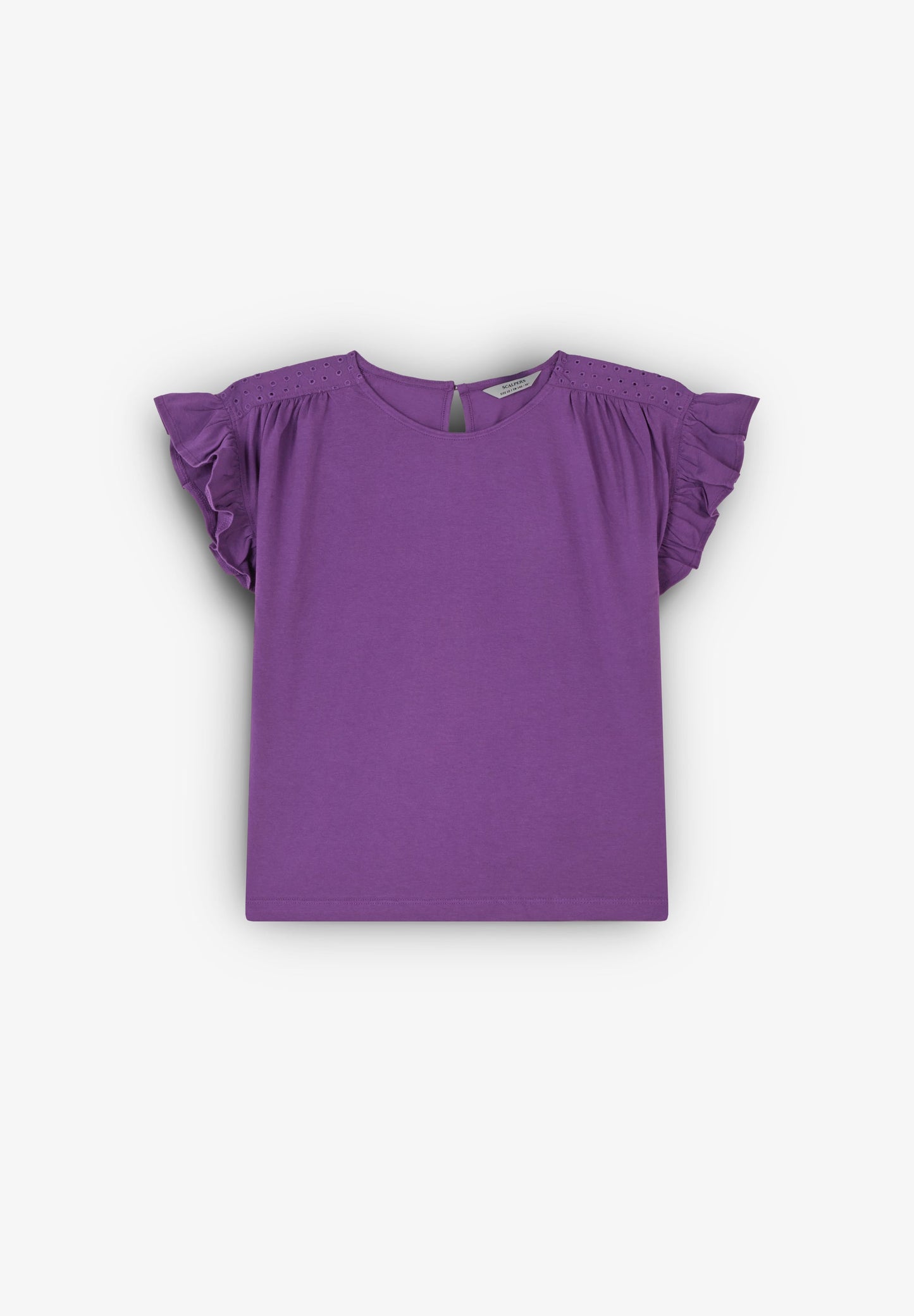 T-SHIRT MANCHES VOLANTS