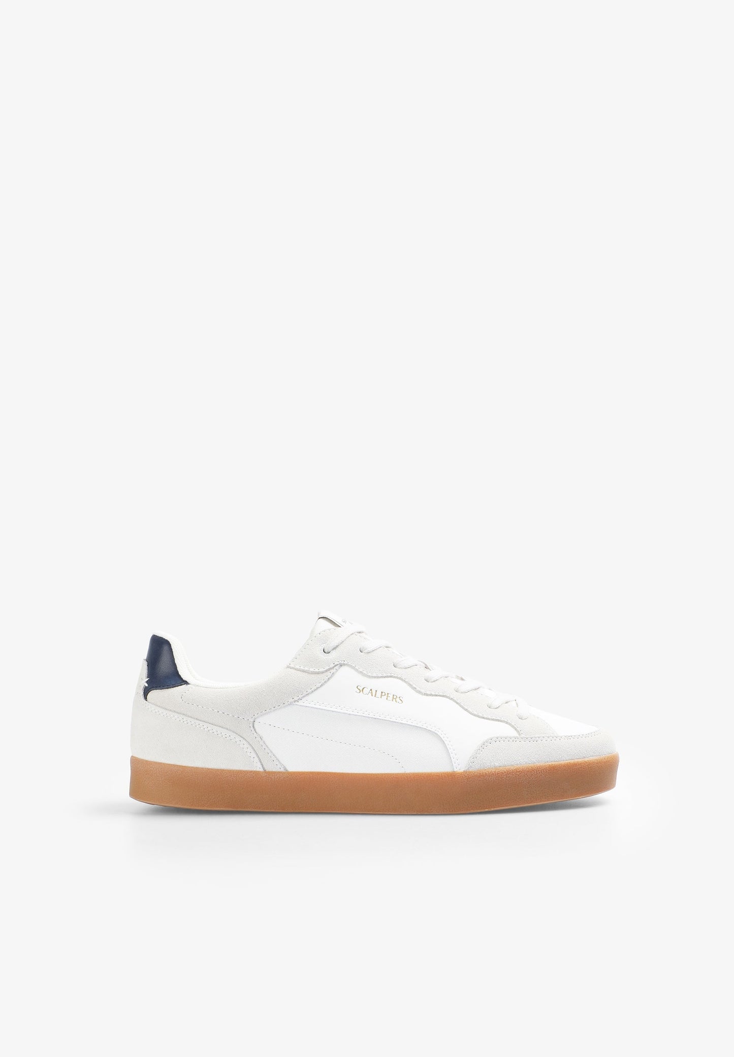 BASKETS CUIR DAIM