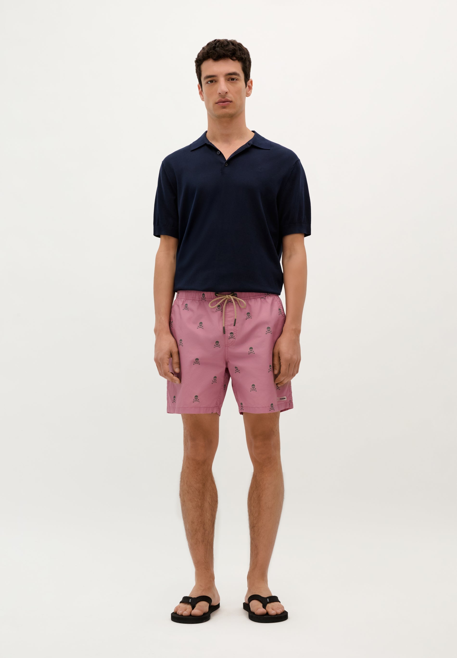 BADESHORTS TOTENKOPFPRINT