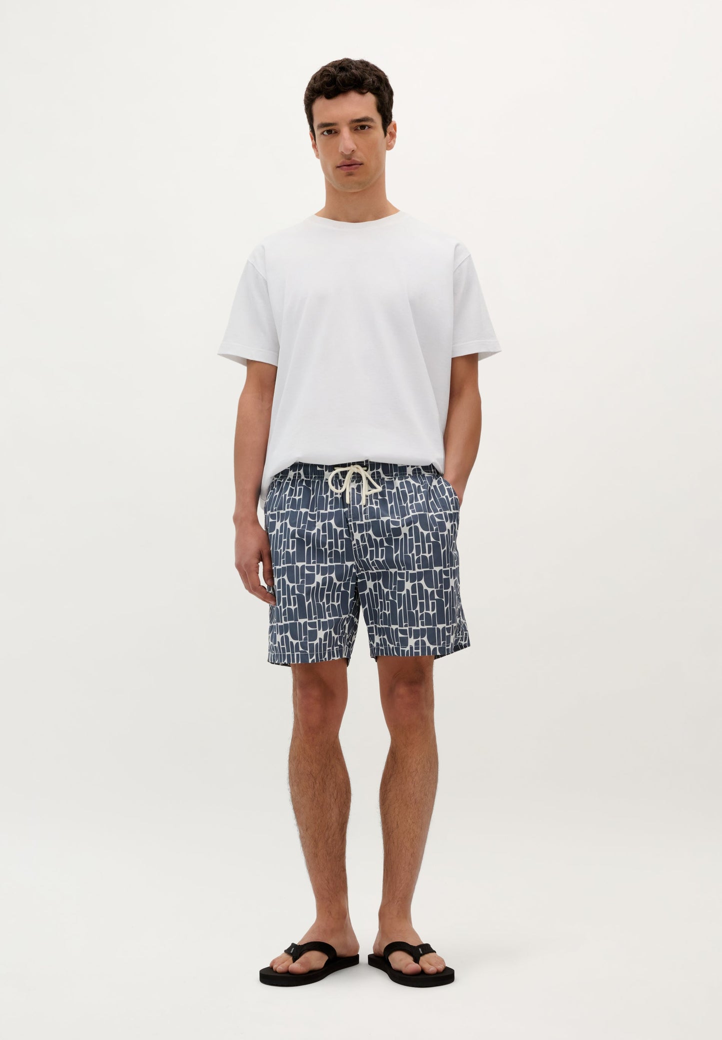 MAILLOT DE BAIN IMPRIMÉ INDIGO