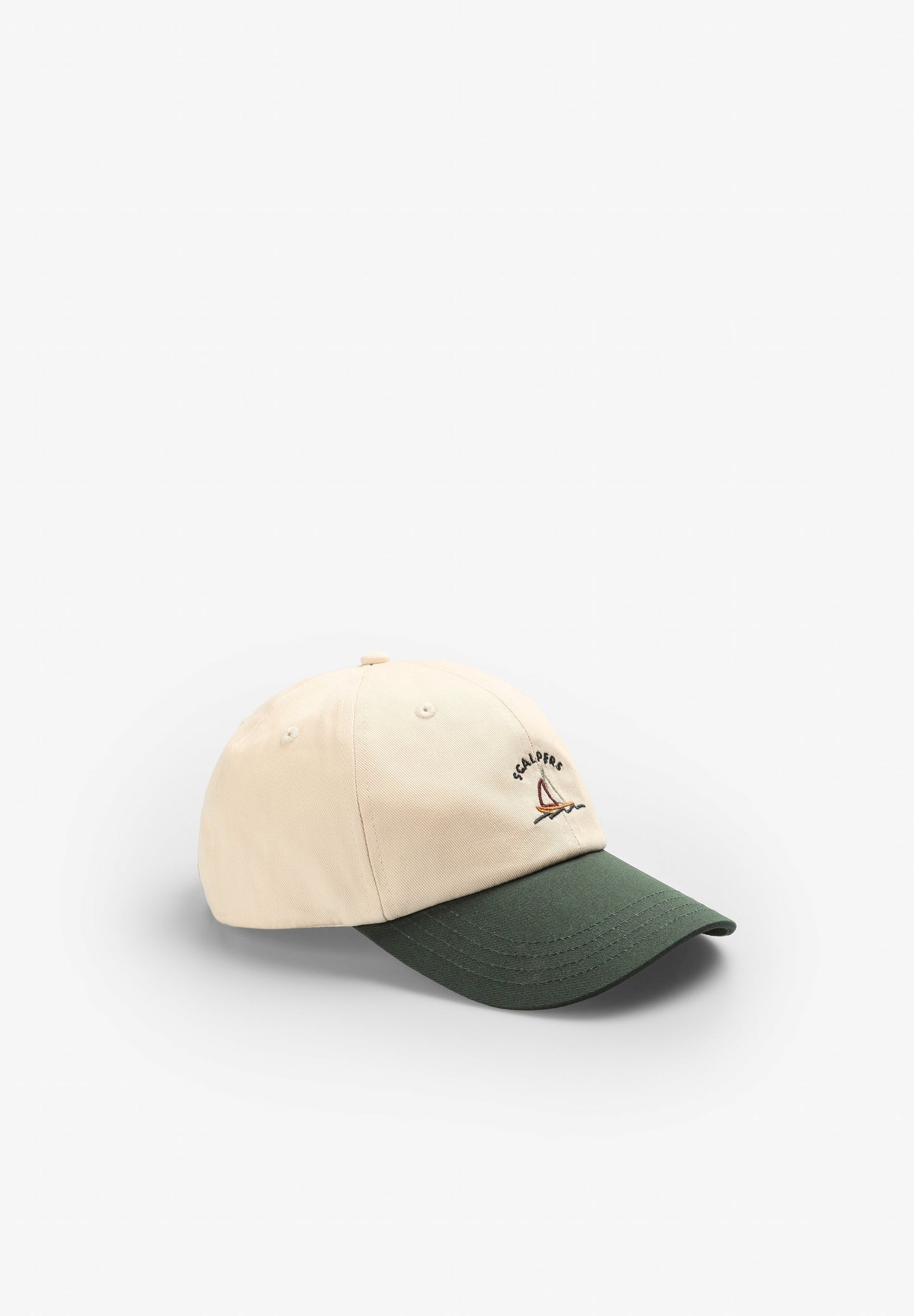 CASQUETTE BRODÉE DÉTAILS CONTRASTANTS