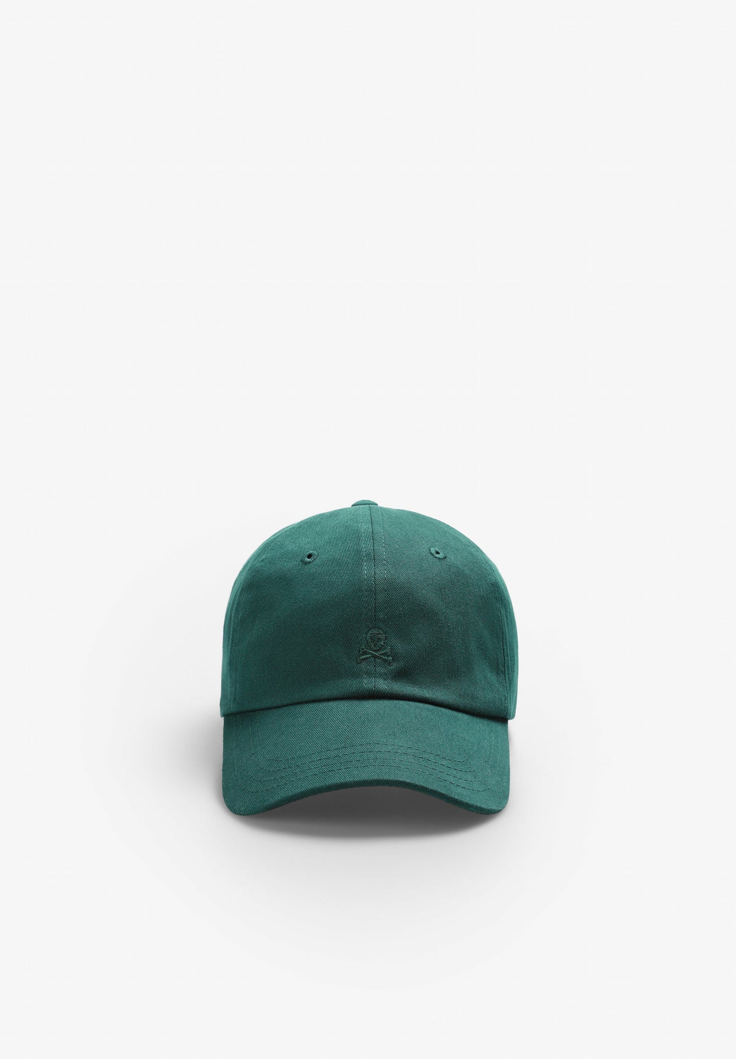 SKULL CAP WITH MATCHING EMBROIDERY