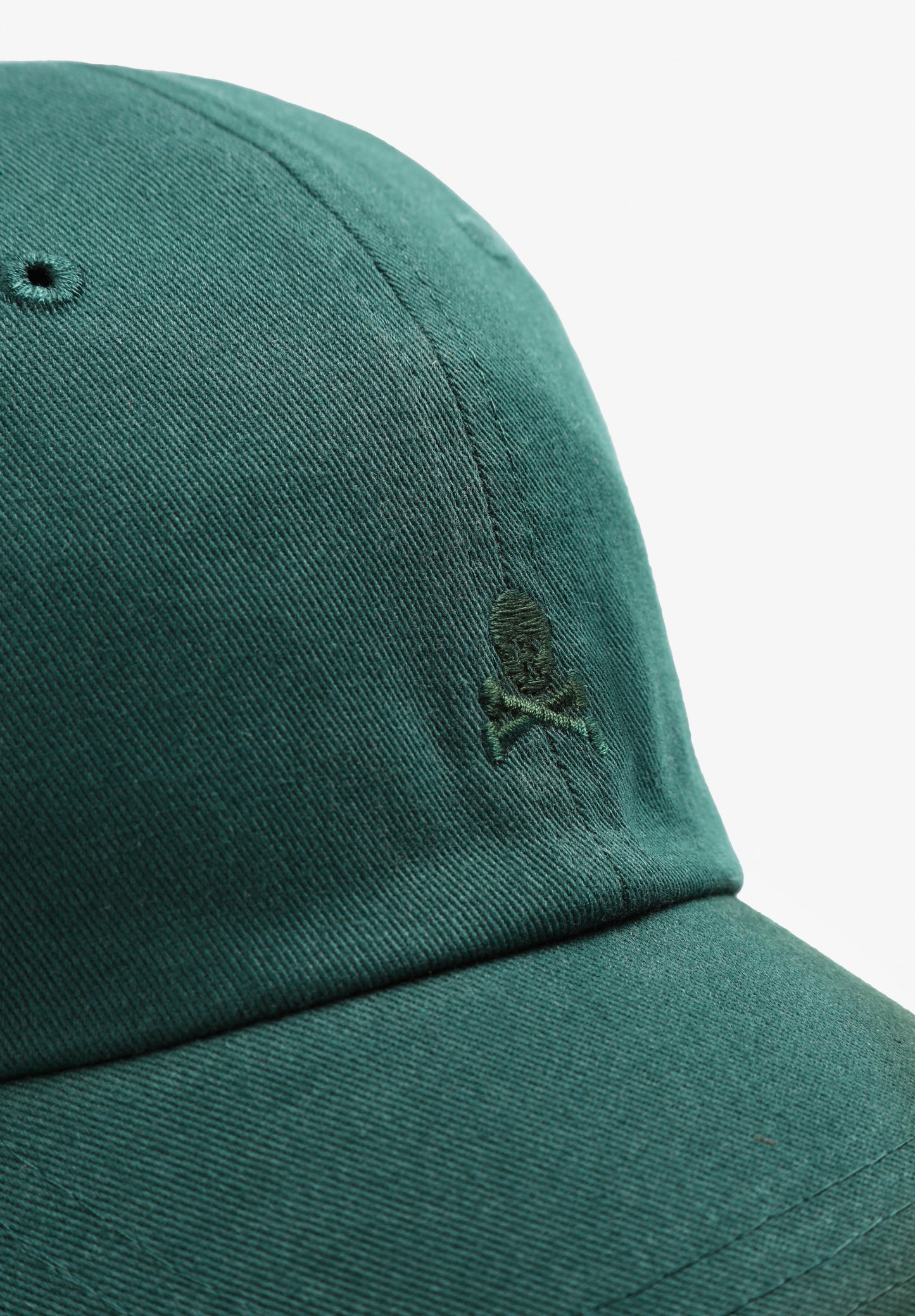 SKULL CAP WITH MATCHING EMBROIDERY