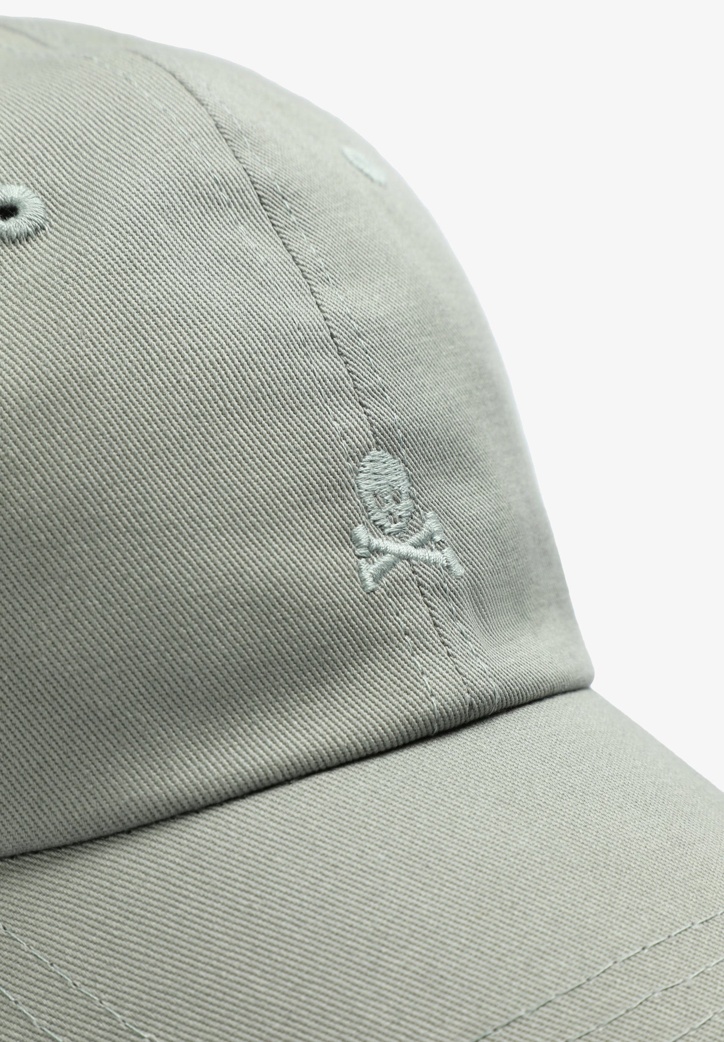 SKULL CAP WITH MATCHING EMBROIDERY