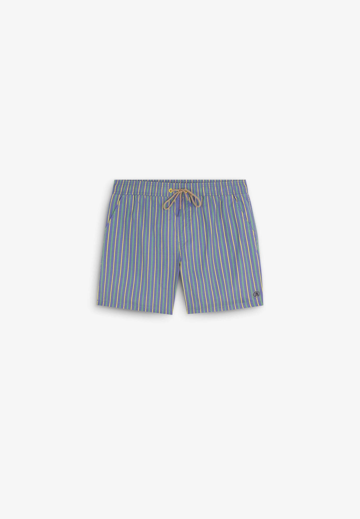 MAILLOT DE BAIN RAYURES CONTRASTANTES