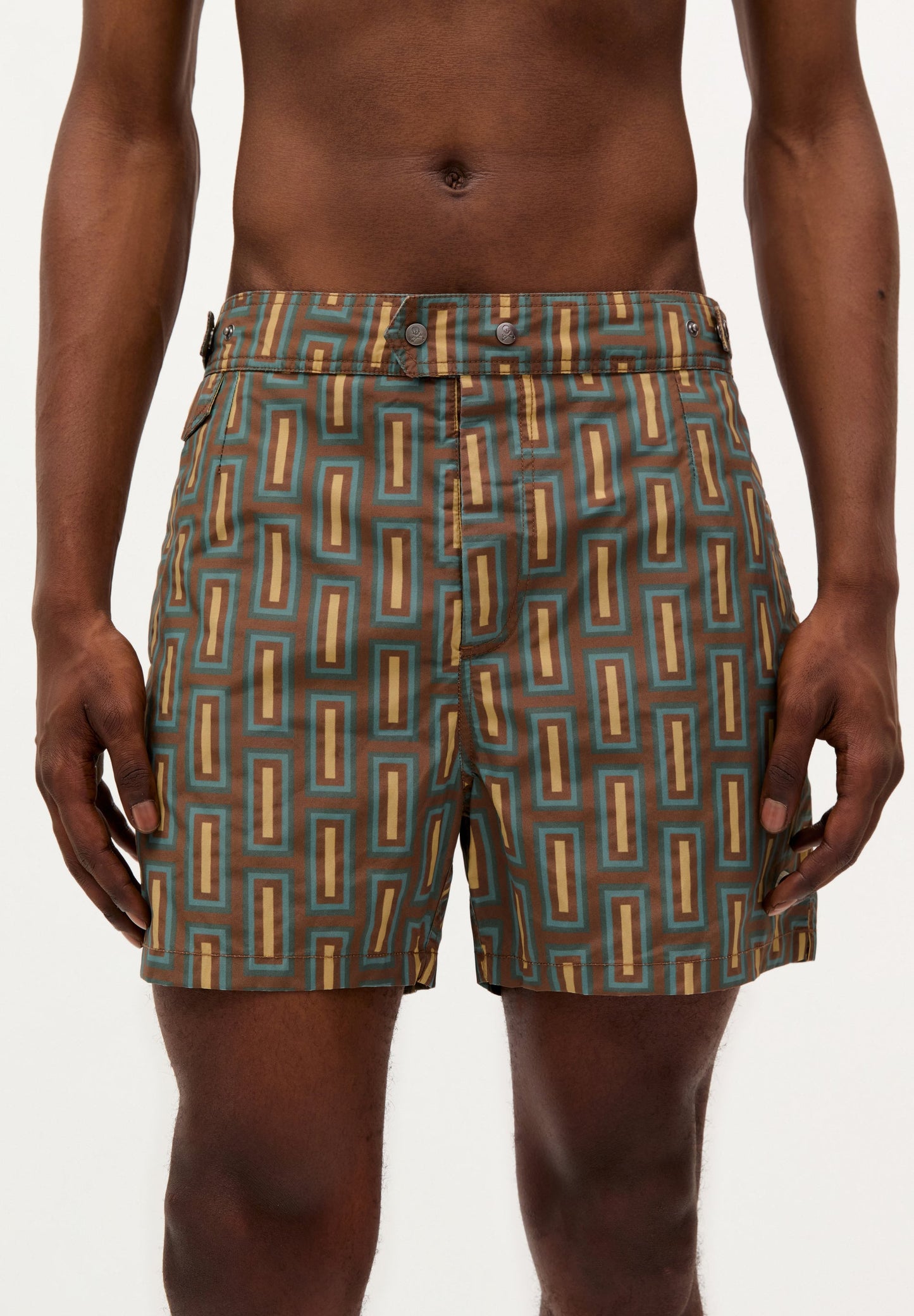 MAILLOT DE BAIN IMPRIMÉ CONTRASTANT