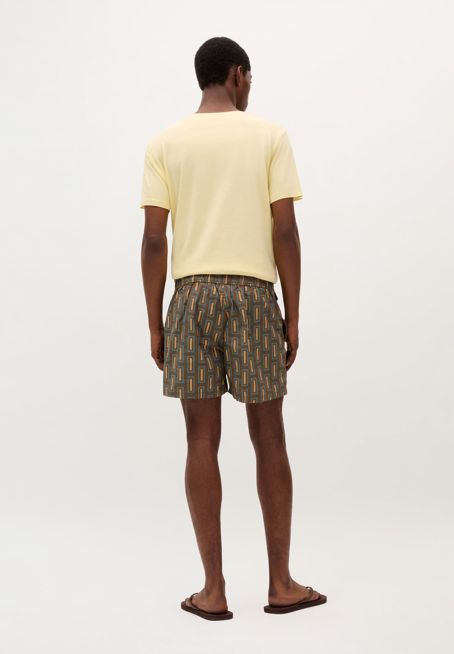 MAILLOT DE BAIN IMPRIMÉ CONTRASTANT
