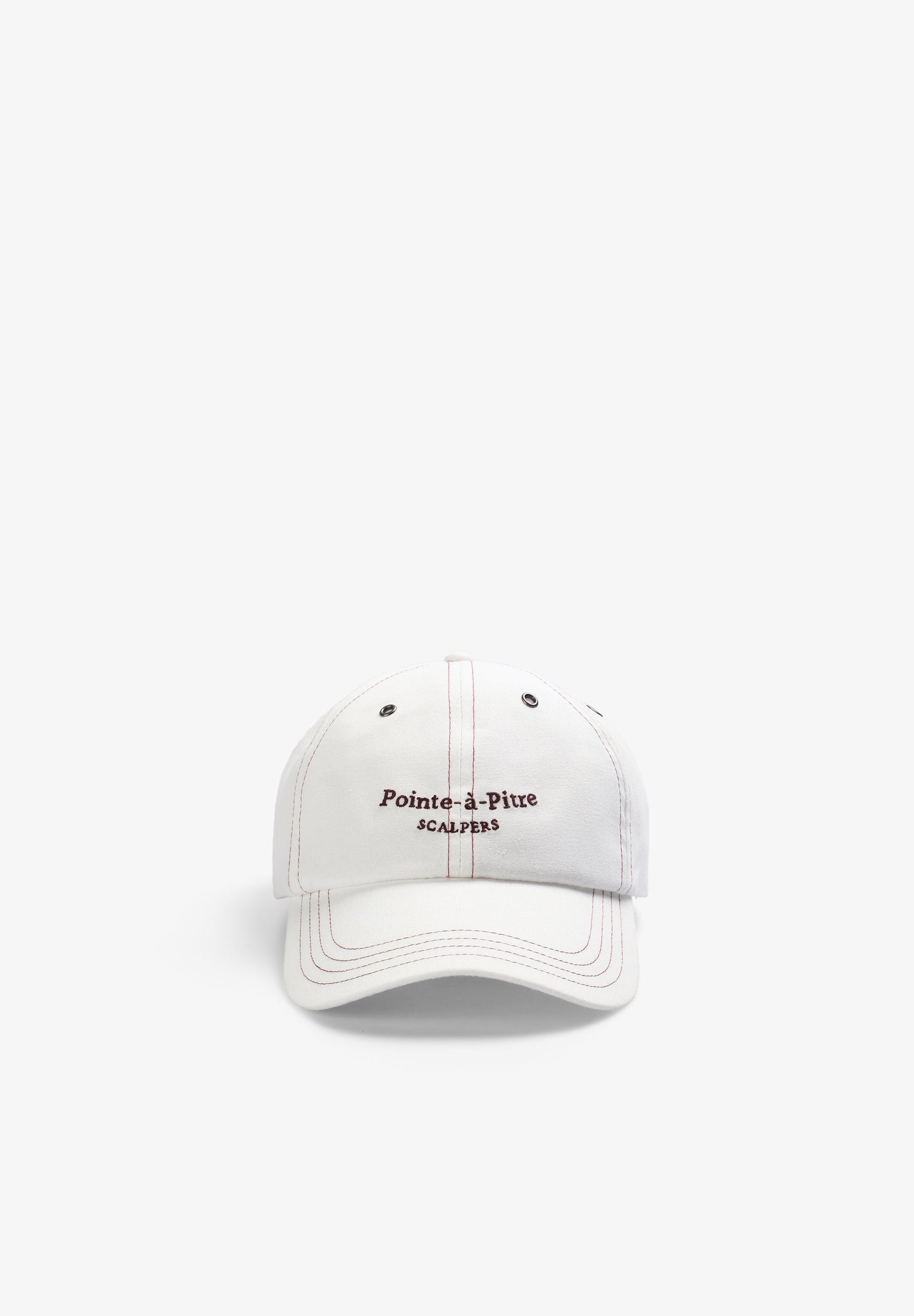 CASQUETTE MOTIF BRODÉ CONTRASTANT