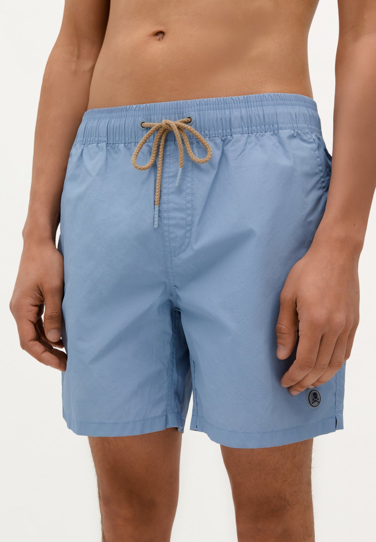 SWIMMING TRUNKS WITH PLAIN LOGO