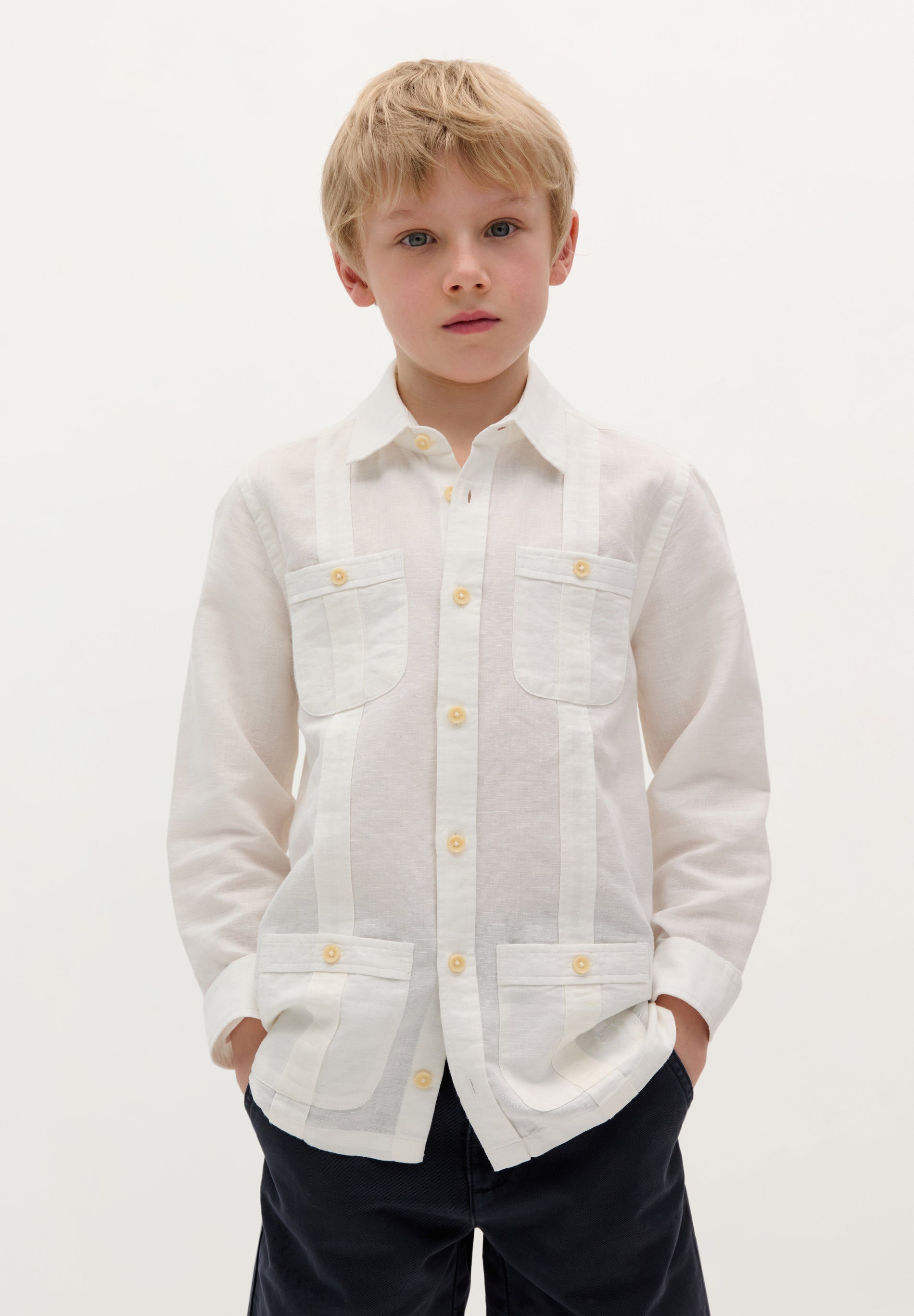 CHEMISE SAHARIENNE LIN
