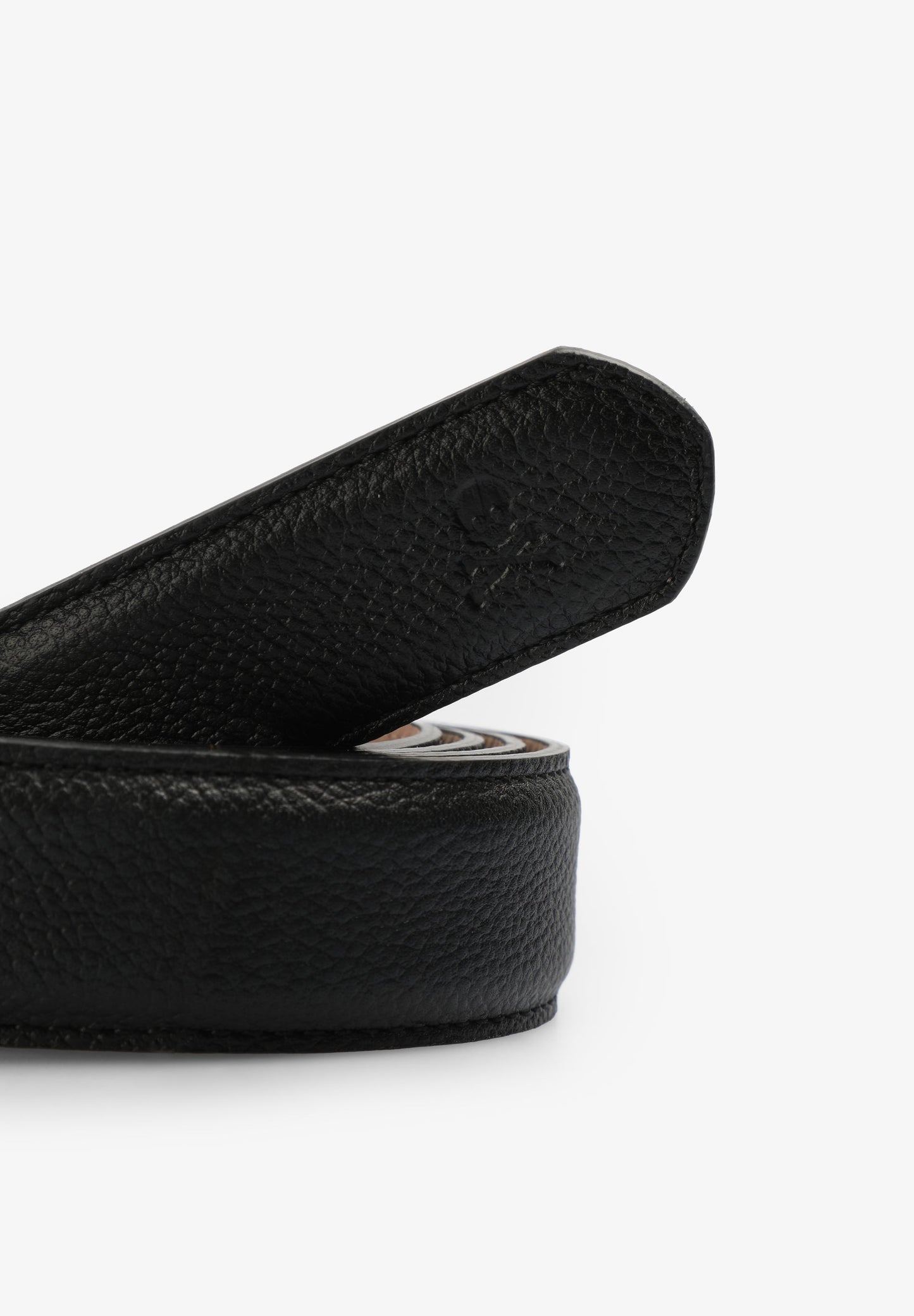LEATHER BELT WITH BUCKLE