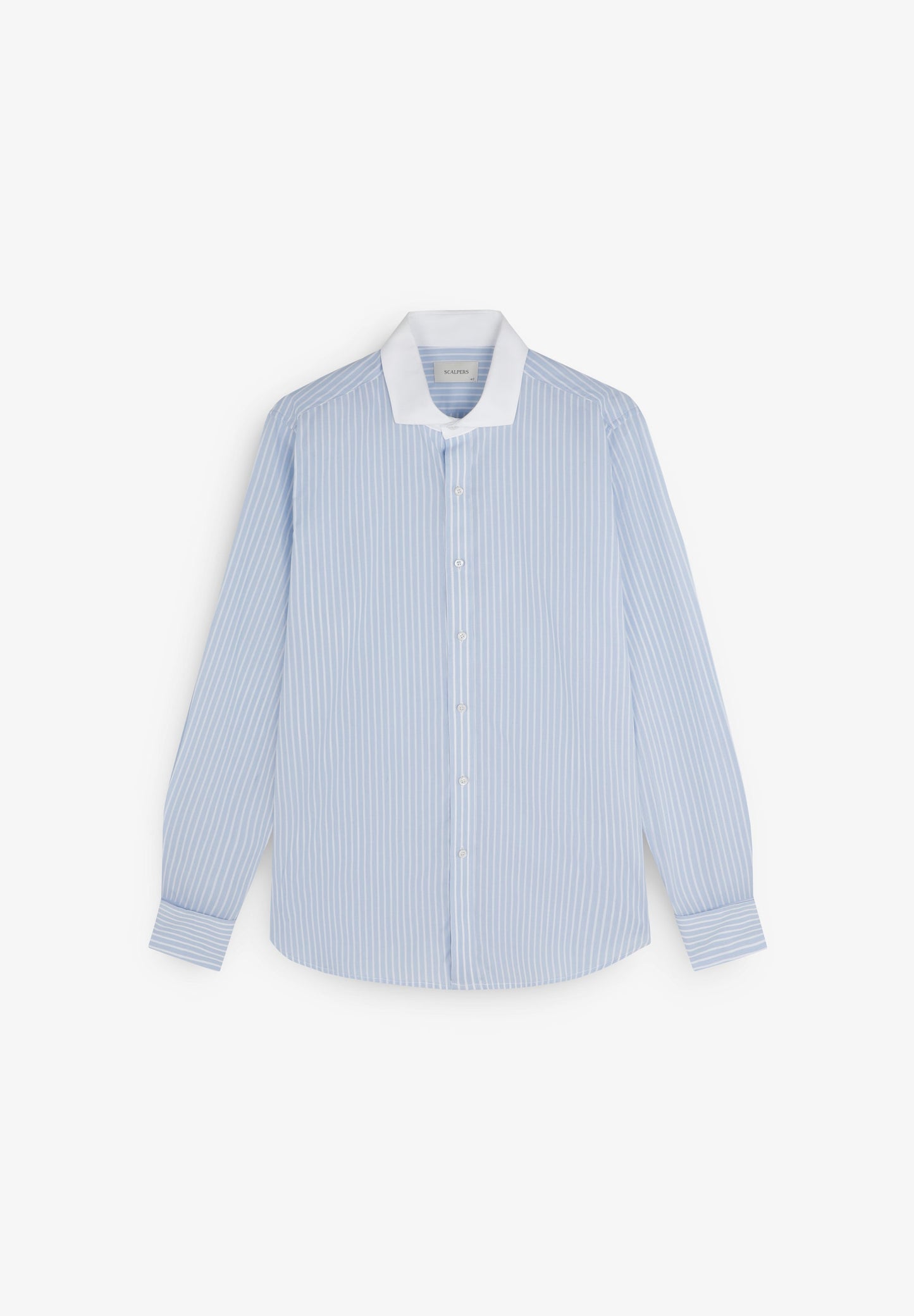 CONTRAST COLLAR SHIRT