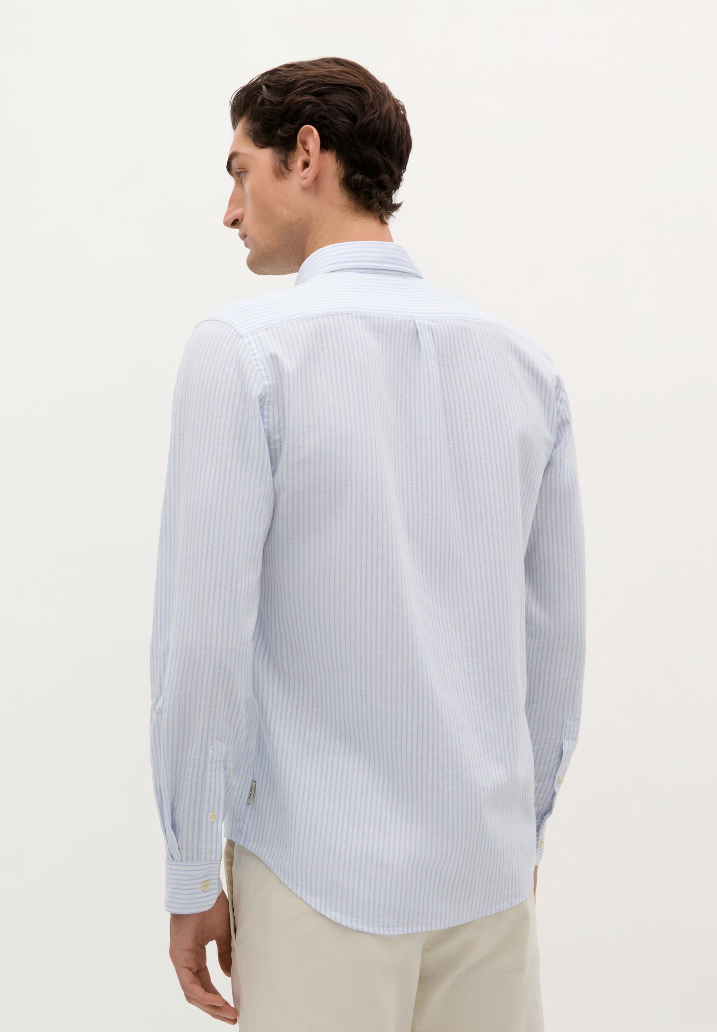 STRIPED SHIRT WITH CONTRAST SKULL