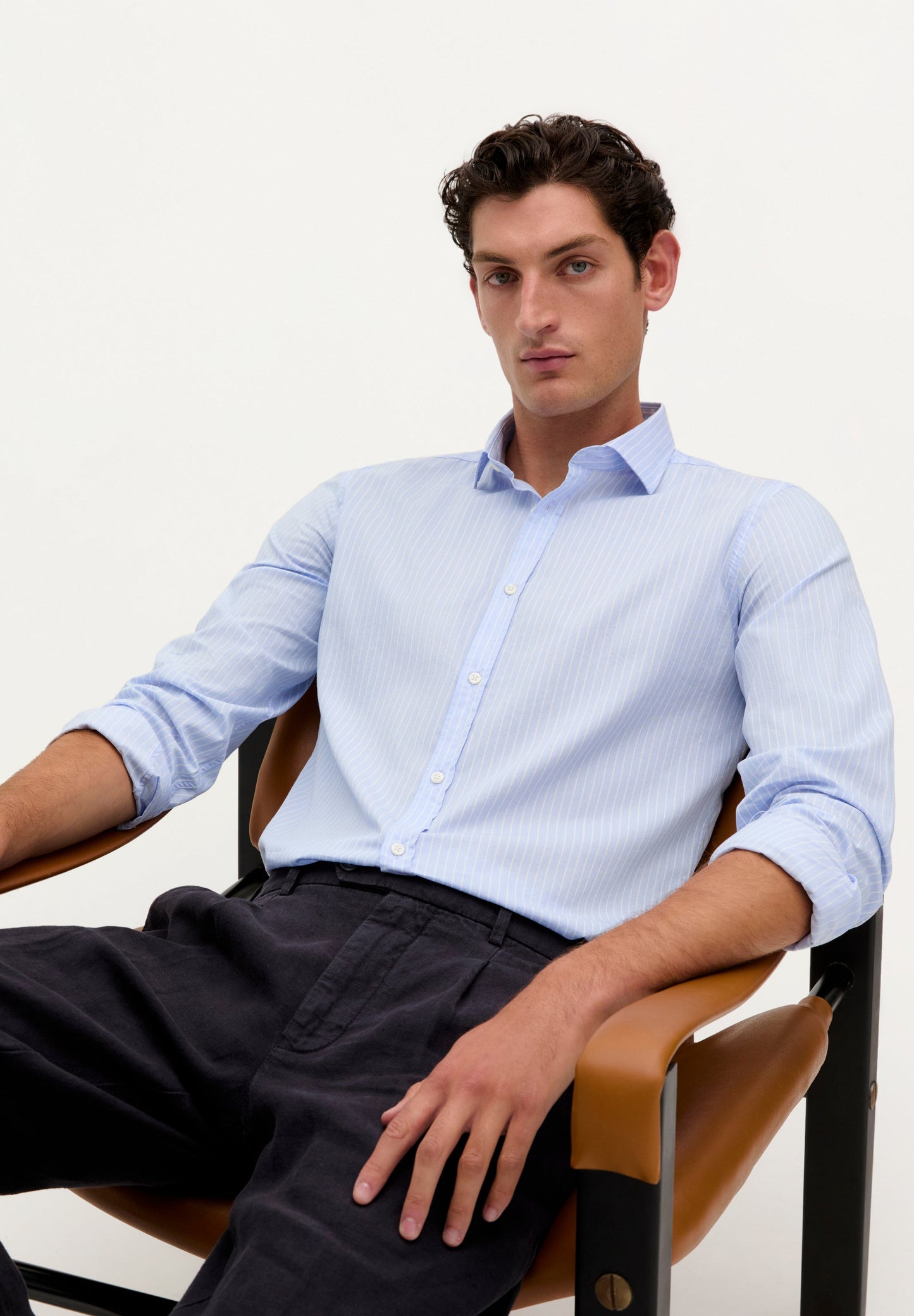 SLIM FIT PLAIN FORMAL SHIRT