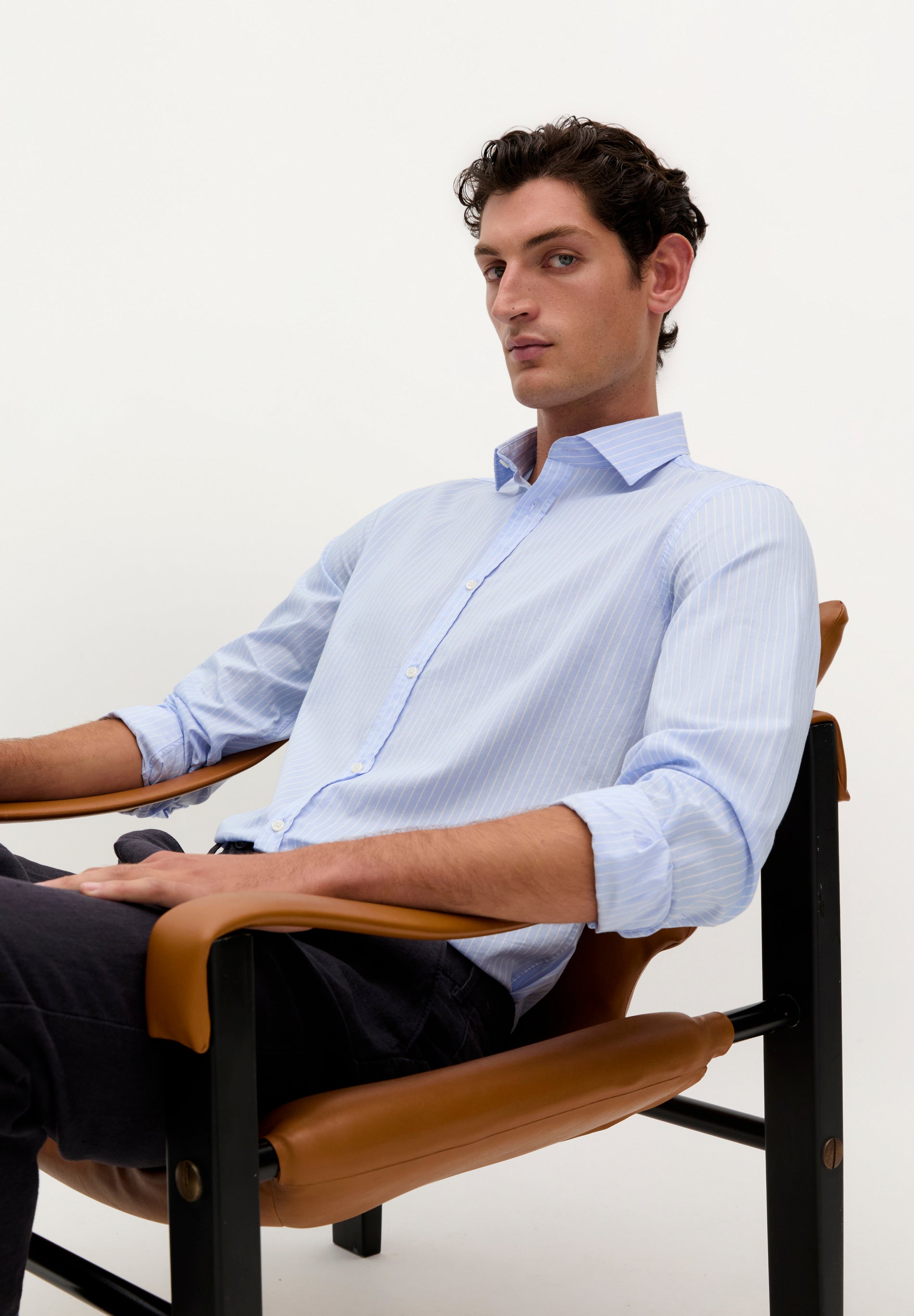 SLIM FIT PLAIN FORMAL SHIRT