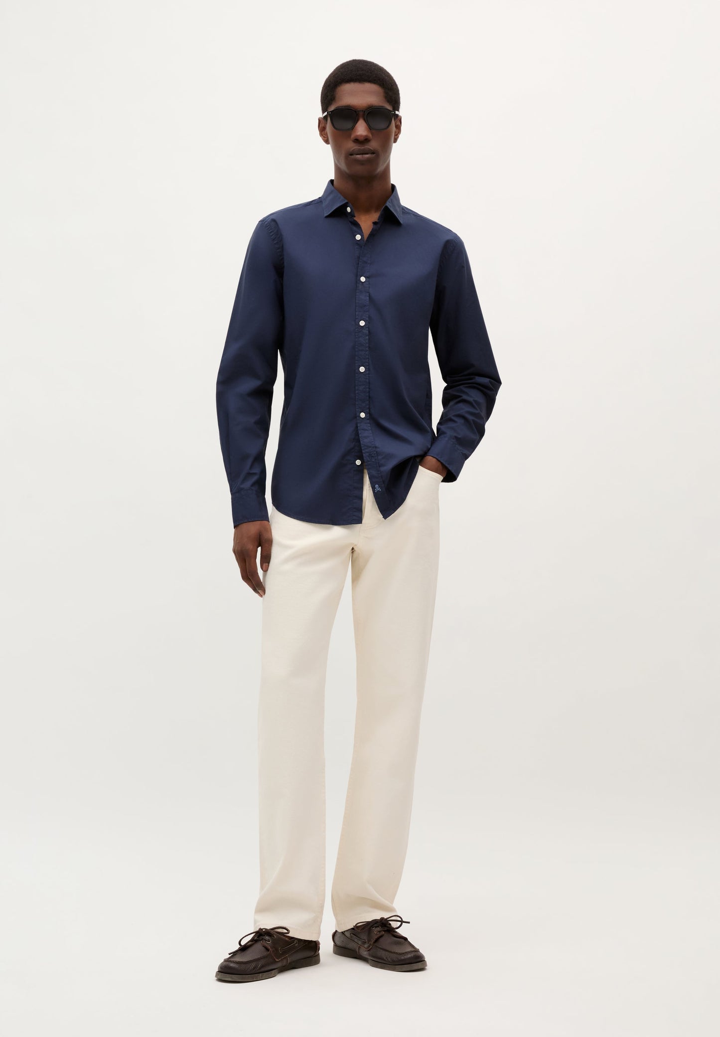 SLIM FIT PLAIN FORMAL SHIRT