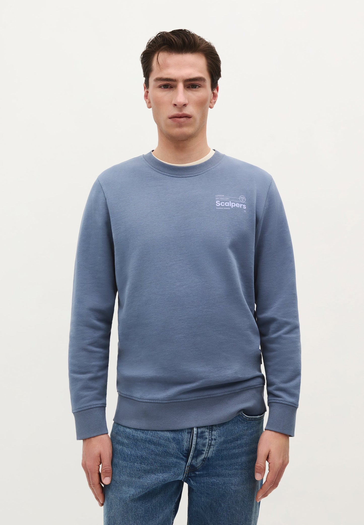 STROKE PRINT SWEATSHIRT