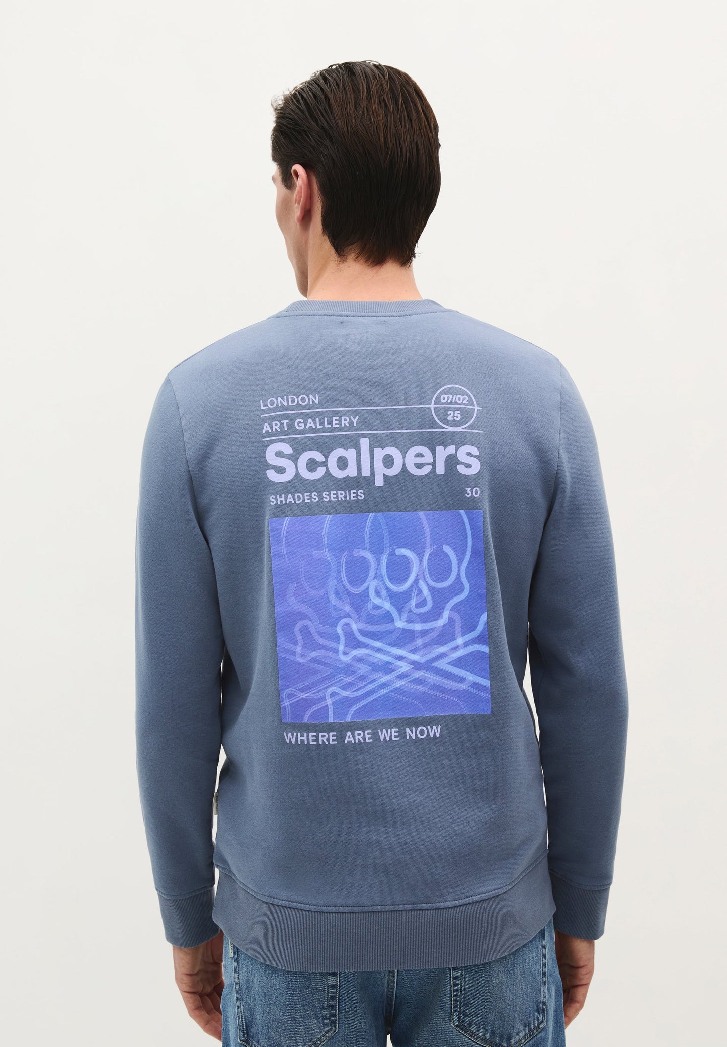 STROKE PRINT SWEATSHIRT