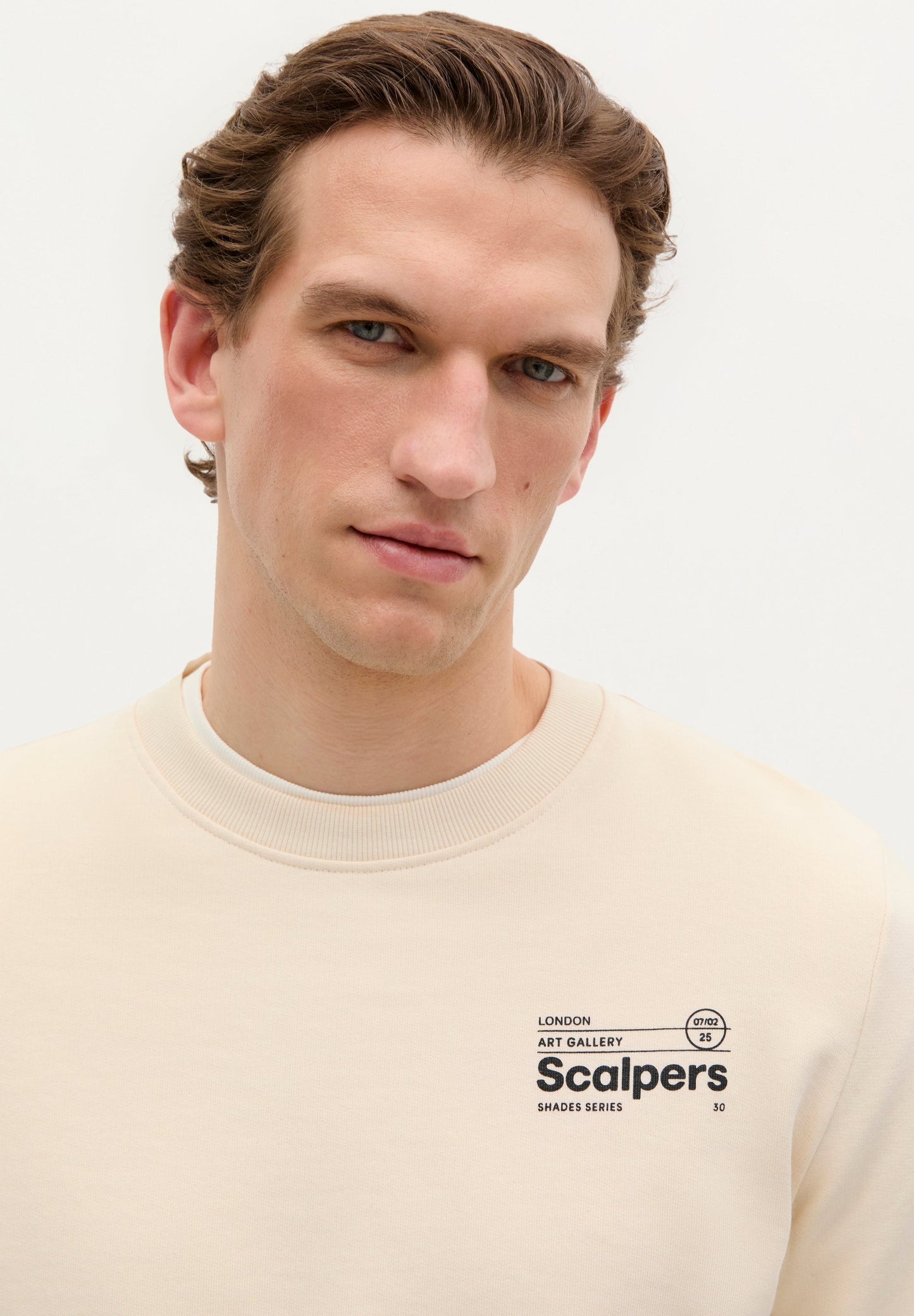 STROKE PRINT SWEATSHIRT