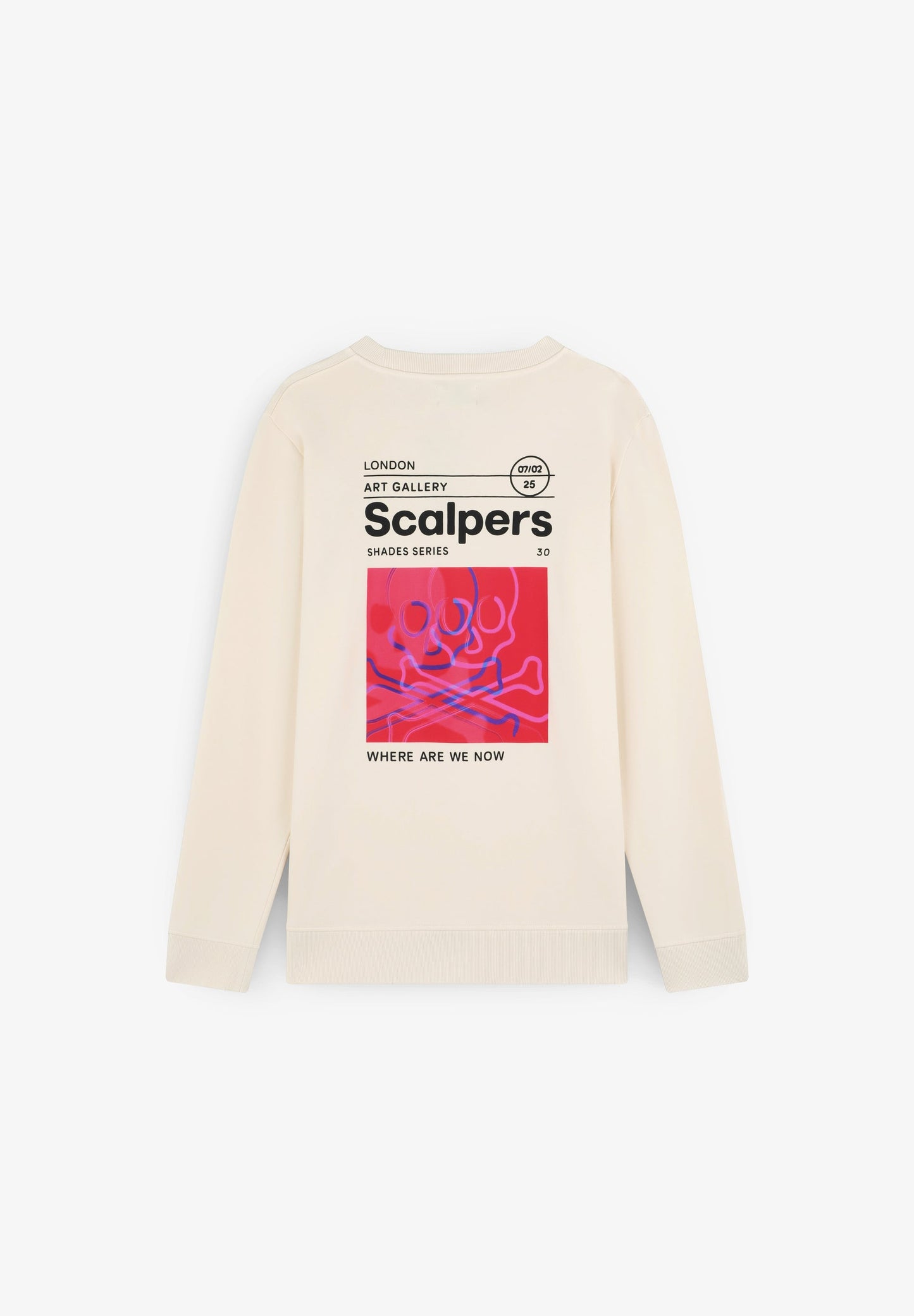 STROKE PRINT SWEATSHIRT