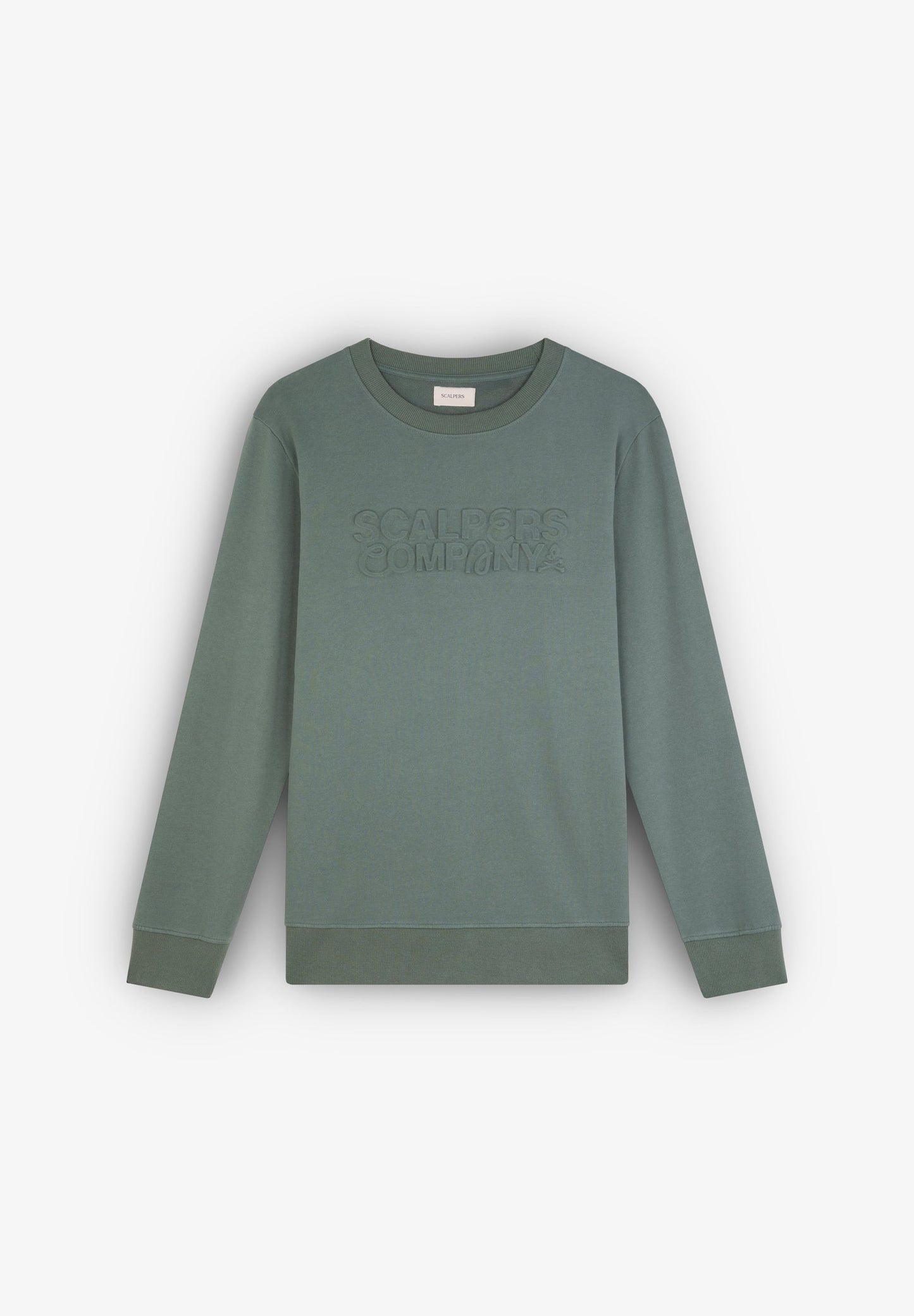 SWEATSHIRT WITH RAISED LOGO