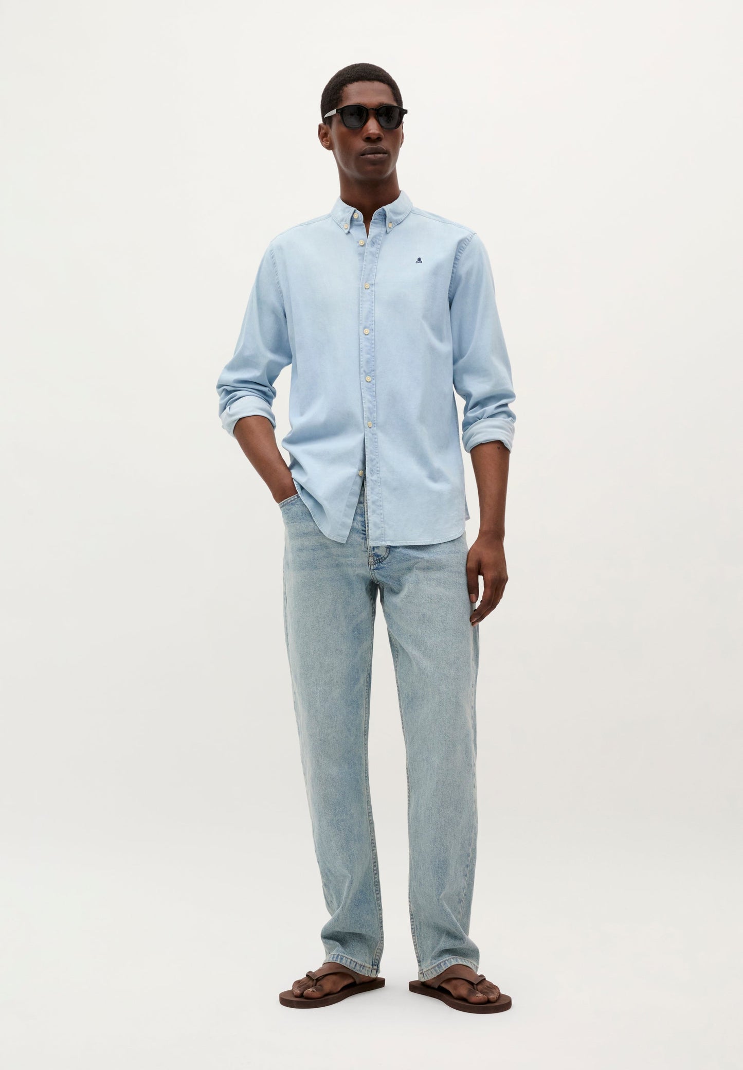 DENIM STYLE SHIRT