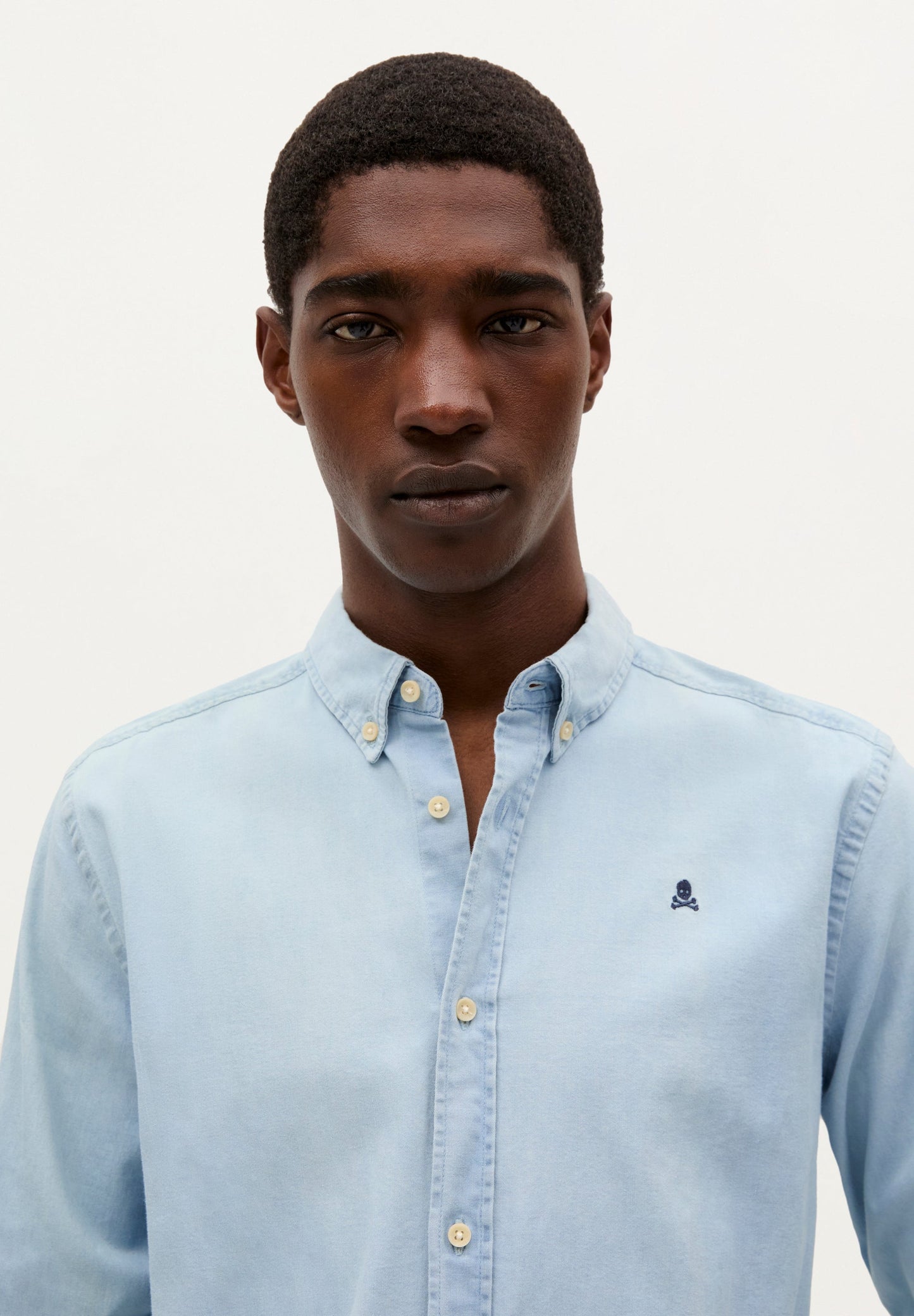 DENIM STYLE SHIRT
