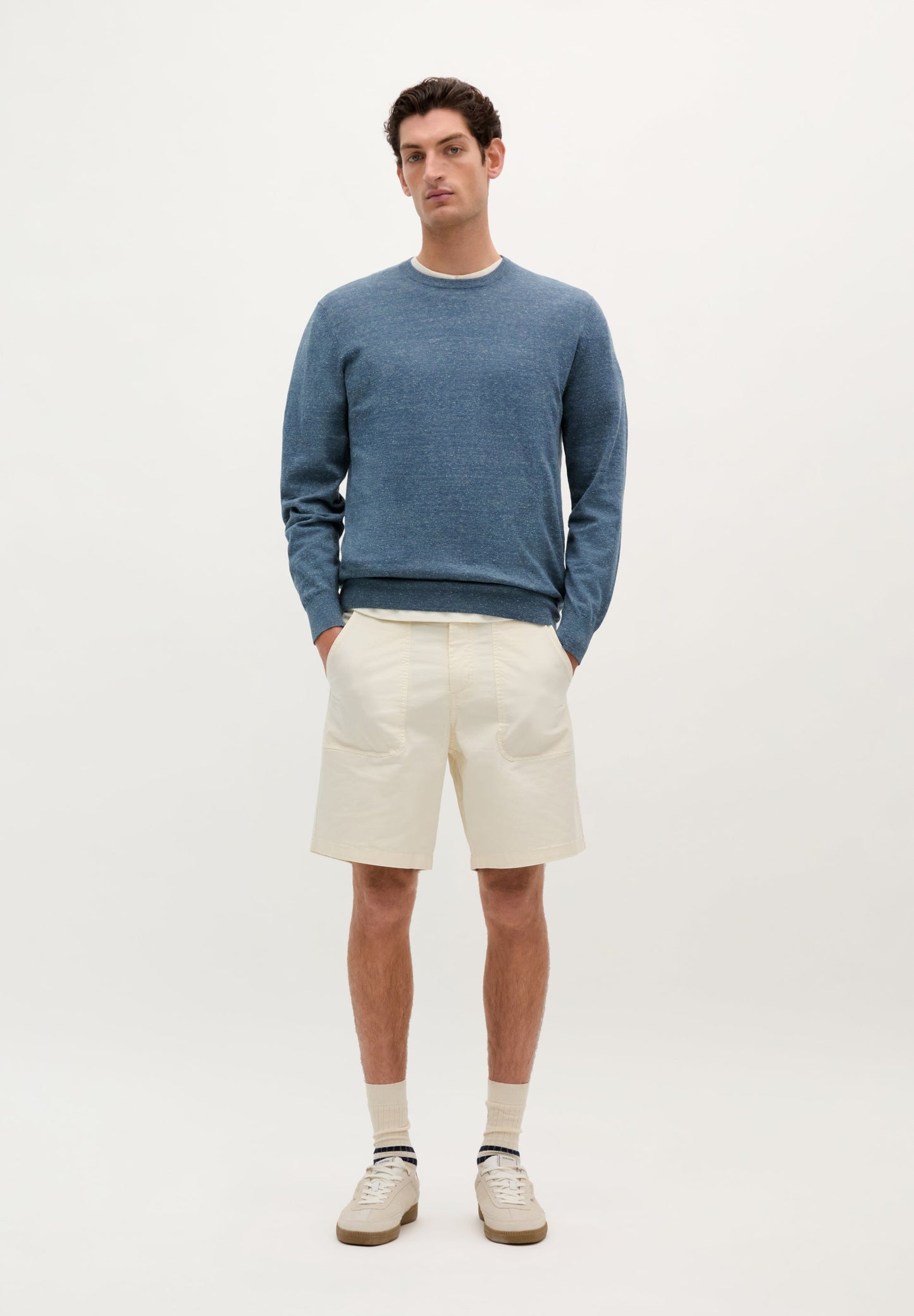 COTTON KNIT SWEATER