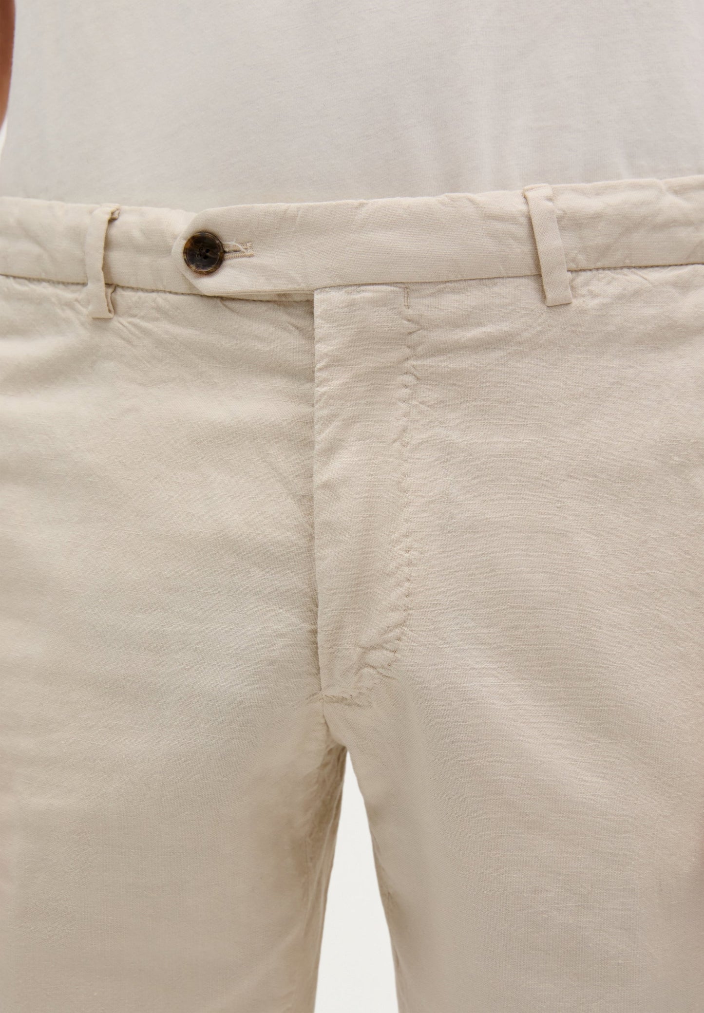 PANTALON DE COSTUME LIN