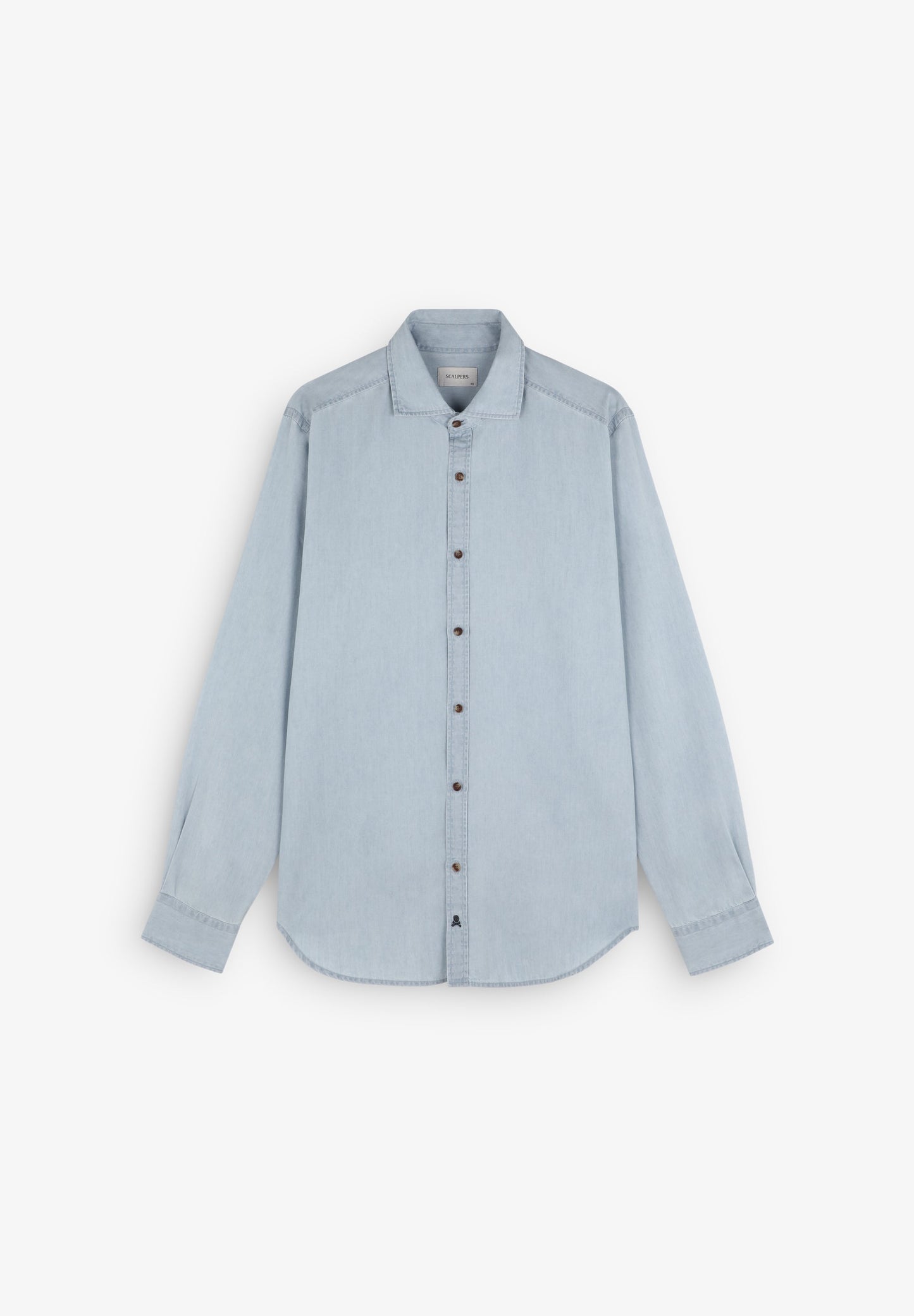 CONTRAST DENIM SHIRT