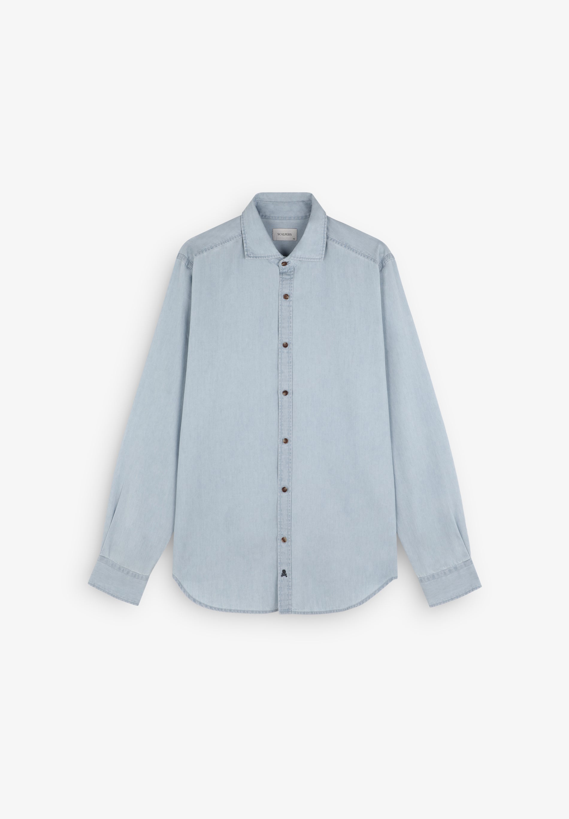 CONTRAST DENIM SHIRT