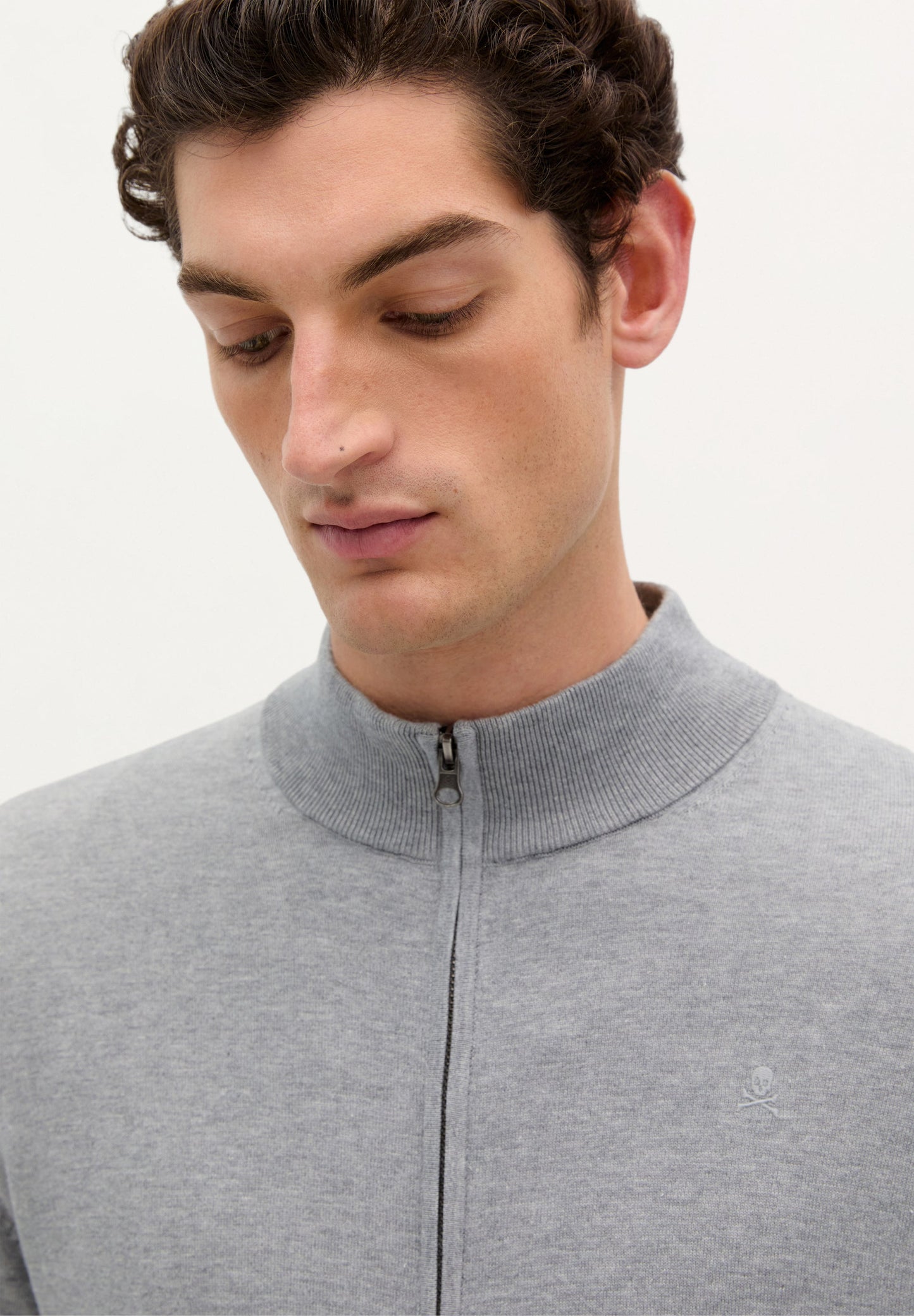 ZIP-UP CARDIGAN