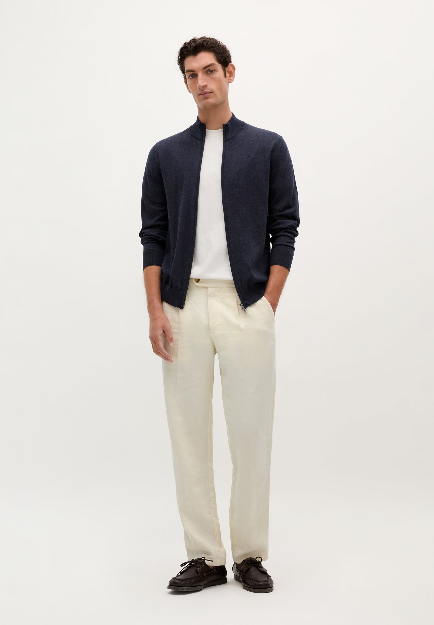 ZIP-UP CARDIGAN