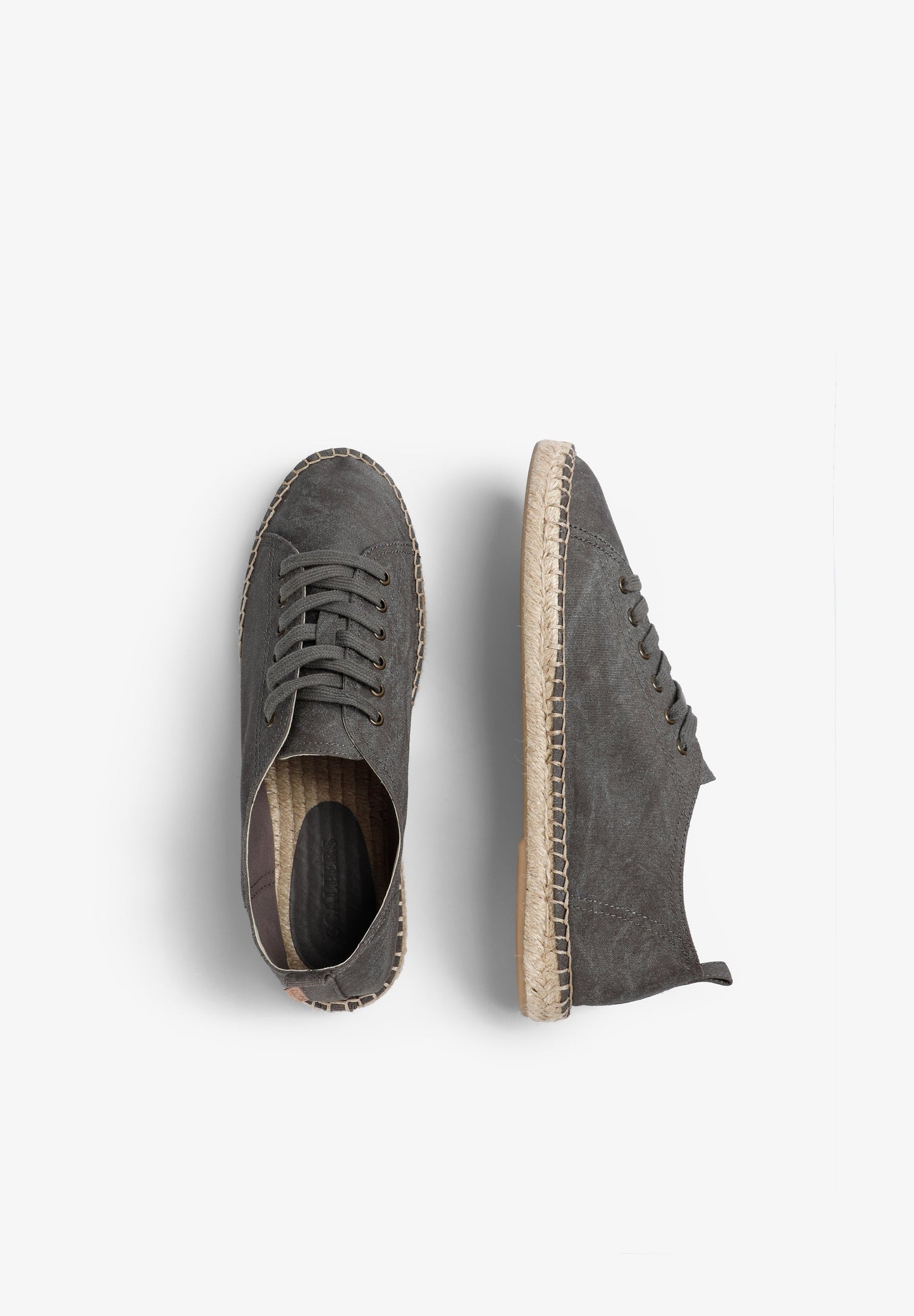ESPADRILLES MAILLE LACETS