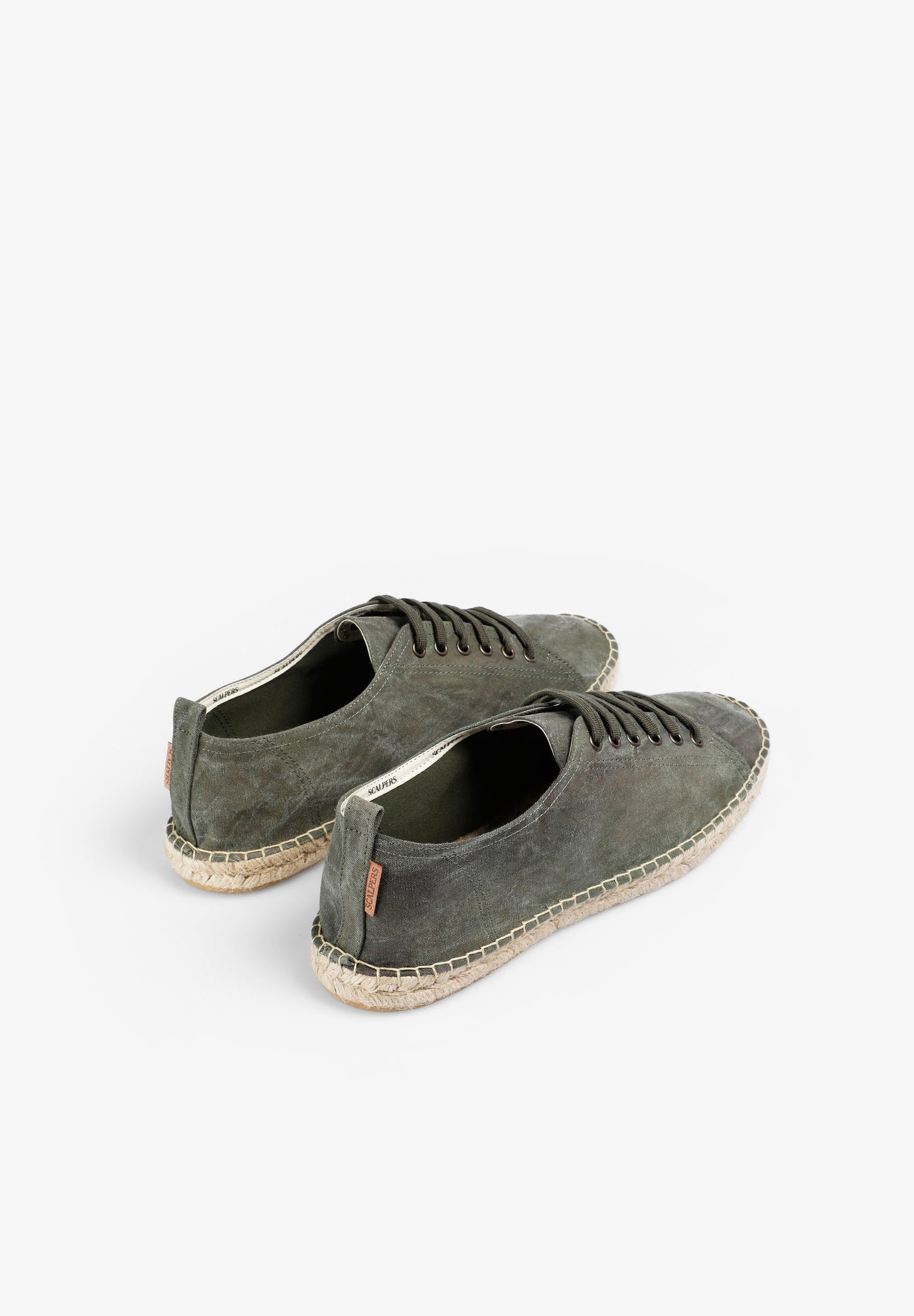 ESPADRILLES MAILLE LACETS