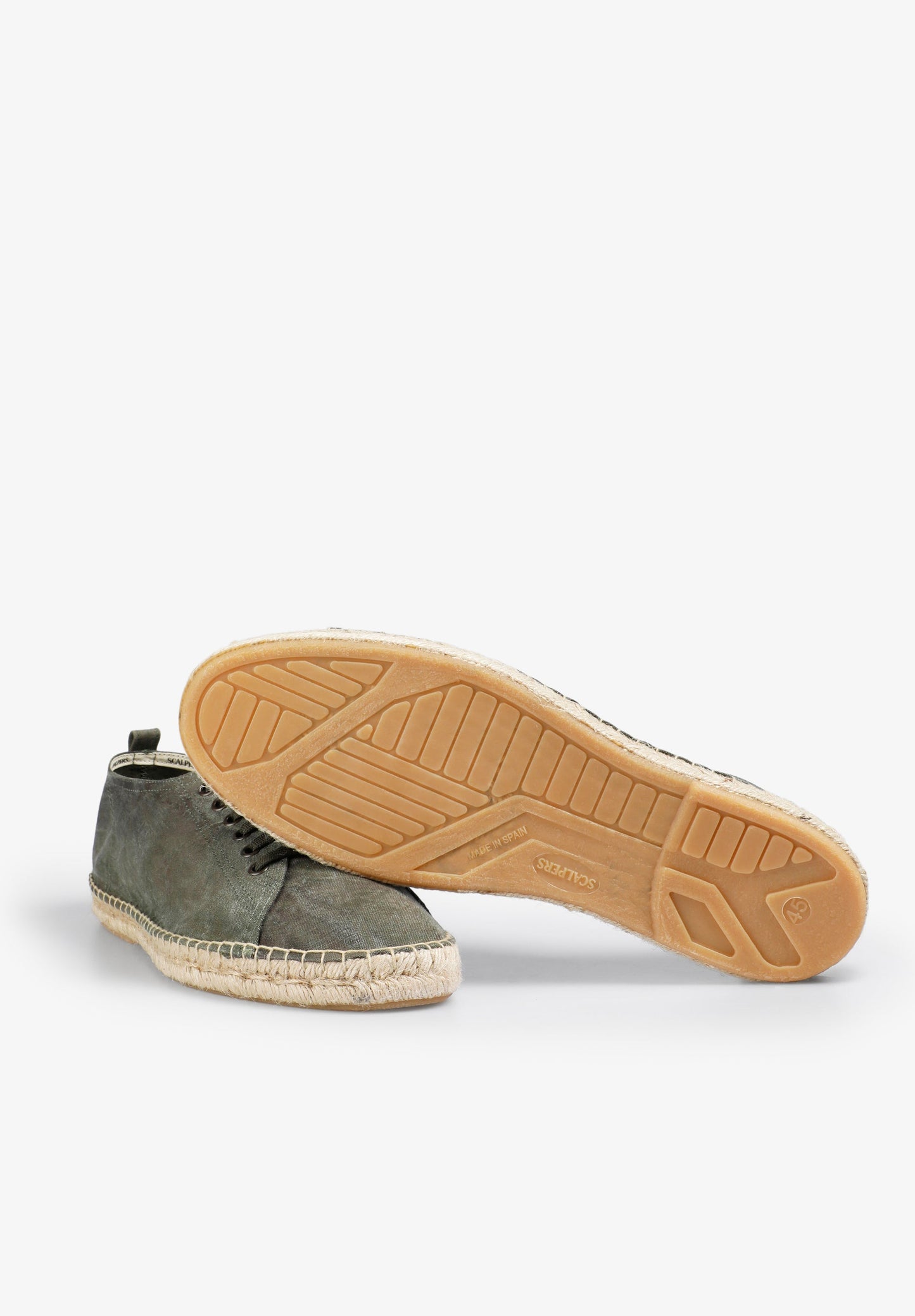 ESPADRILLES MAILLE LACETS