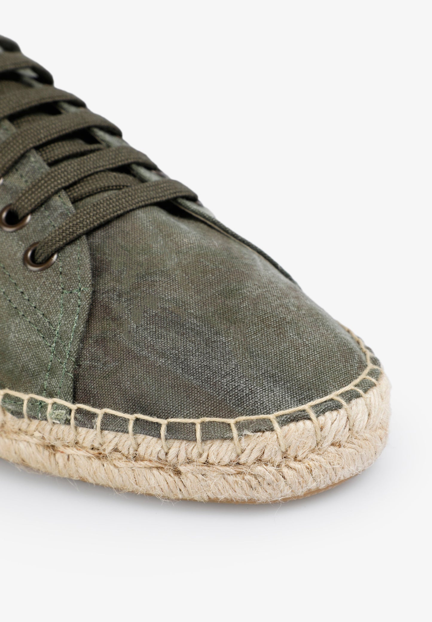 ESPADRILLES MAILLE LACETS