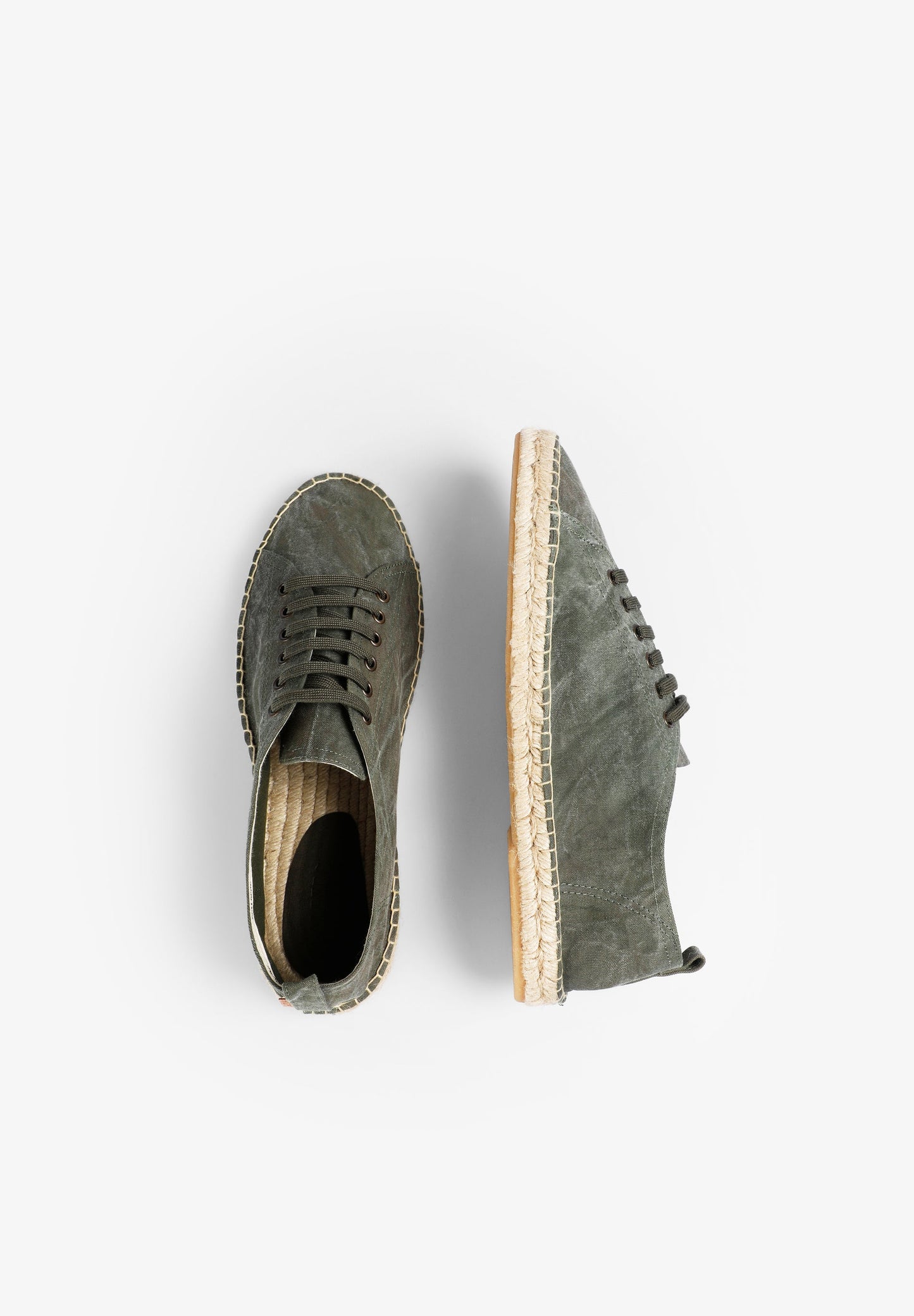 ESPADRILLES MAILLE LACETS