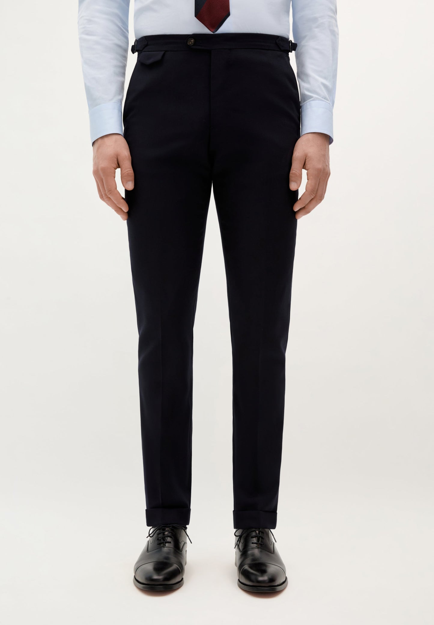 WOOL SUIT TROUSERS