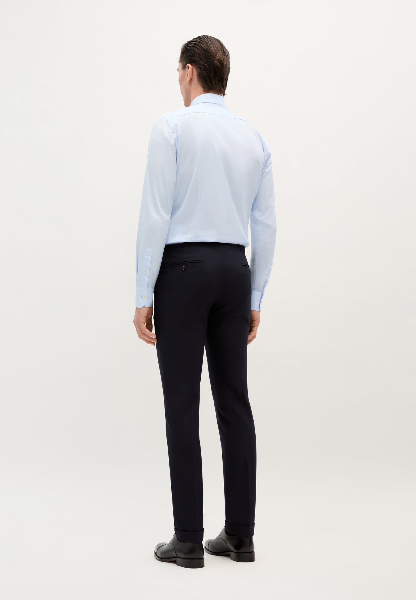 WOOL SUIT TROUSERS