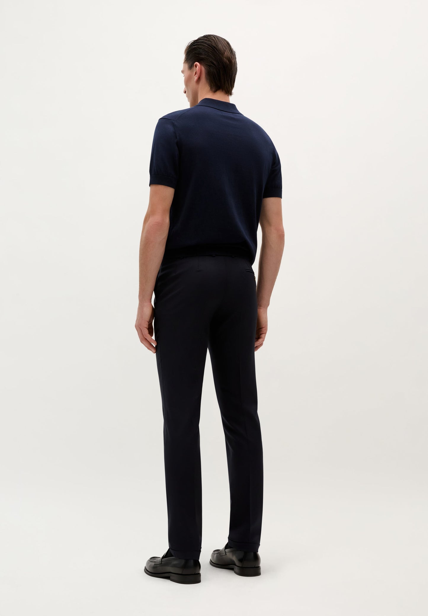 WOOL SUIT TROUSERS