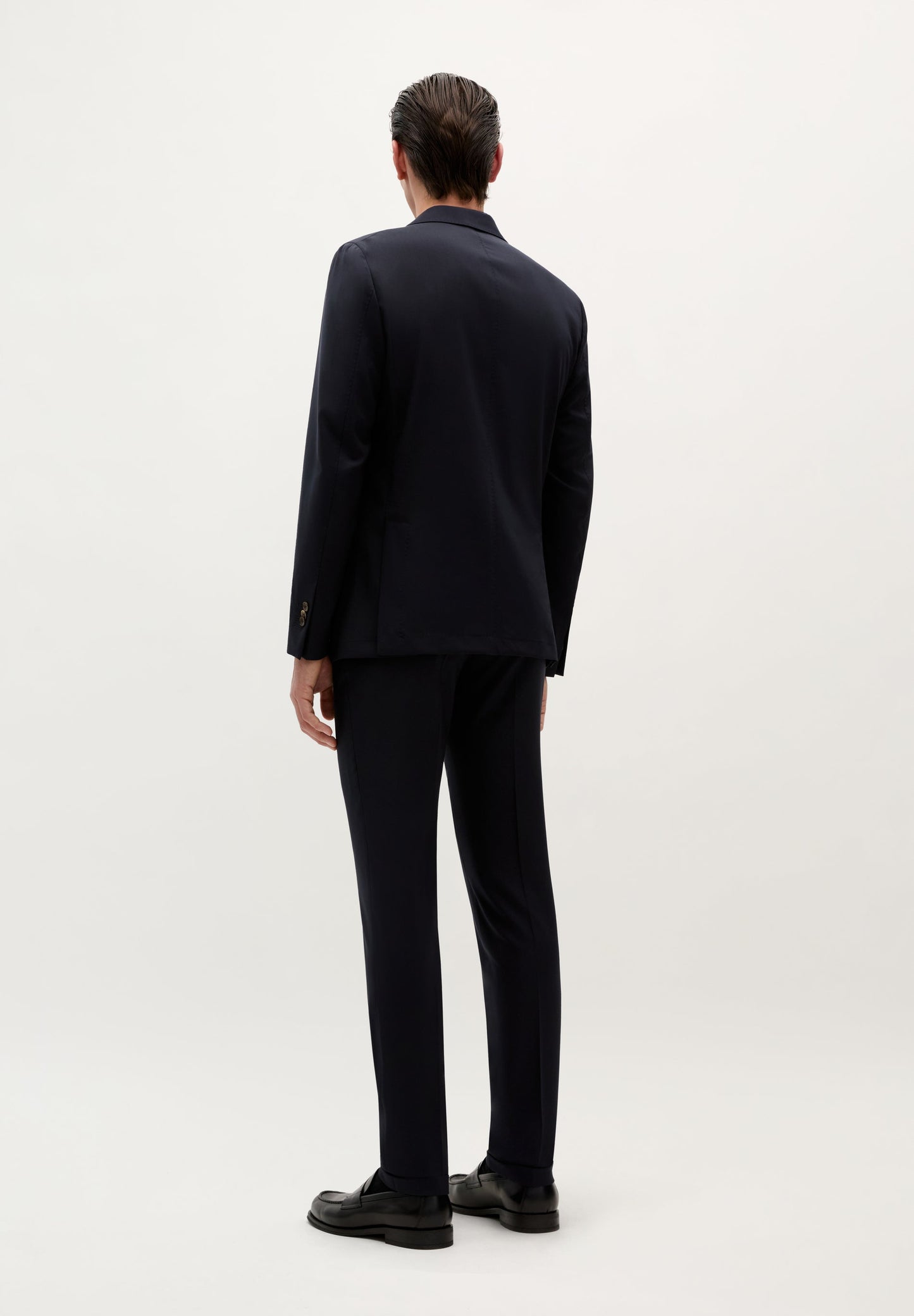 WOOL SUIT TROUSERS