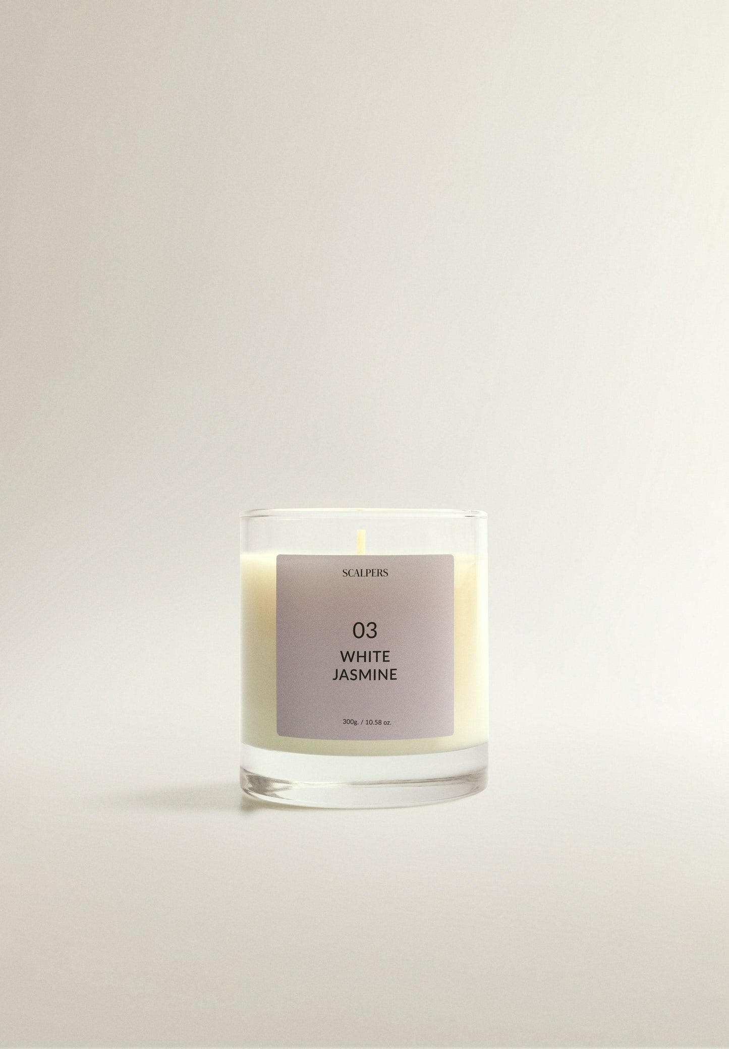 VELA AROMÁTICA 03 300GR WHITE JASMINE - Scalpers