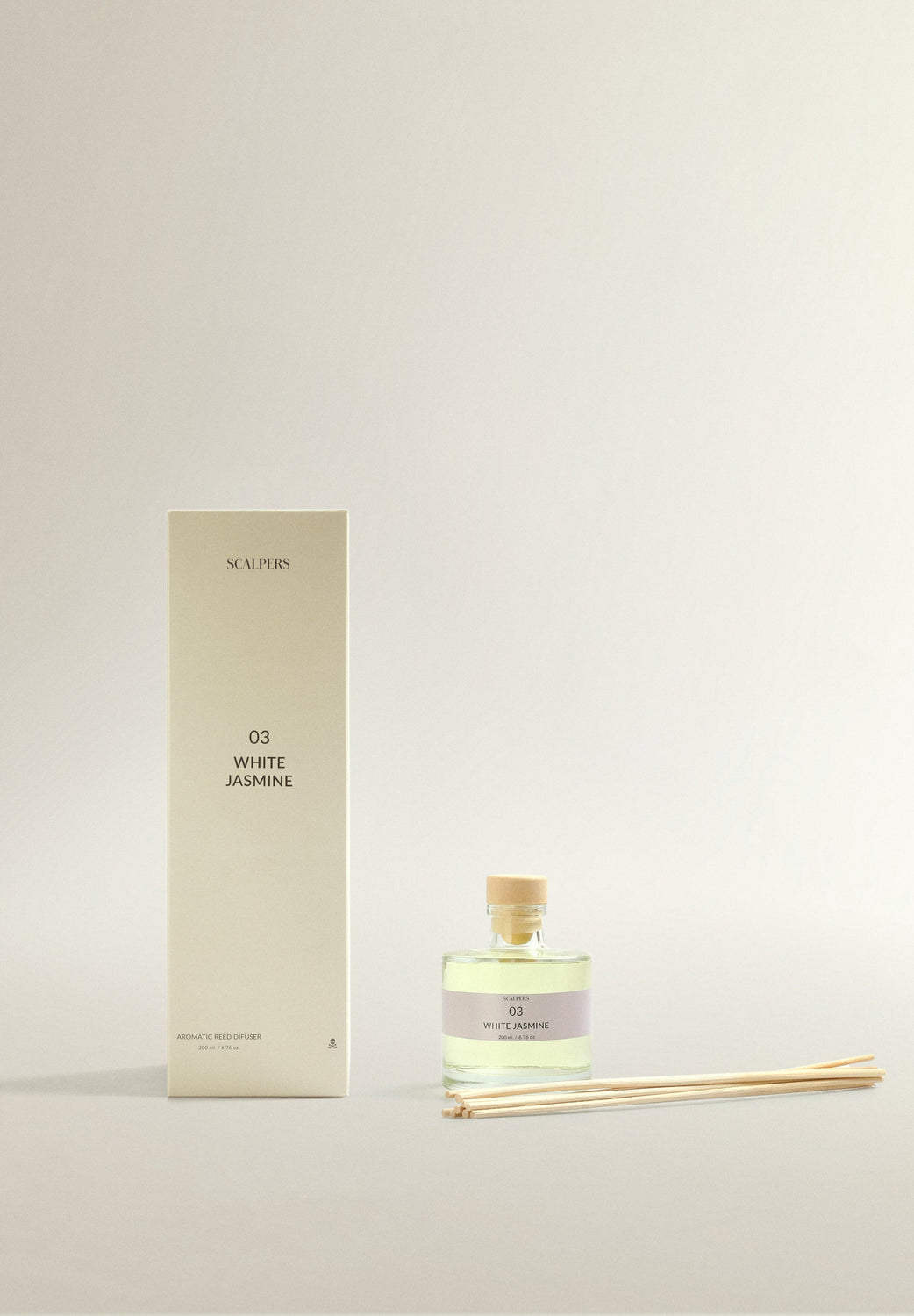 DIFUSOR MIKADO 03 200ML WHITE JASMINE - Scalpers
