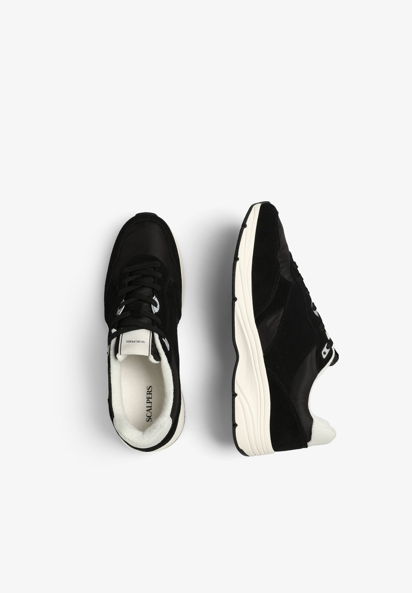 SNEAKERS WITH CONTRAST HEEL