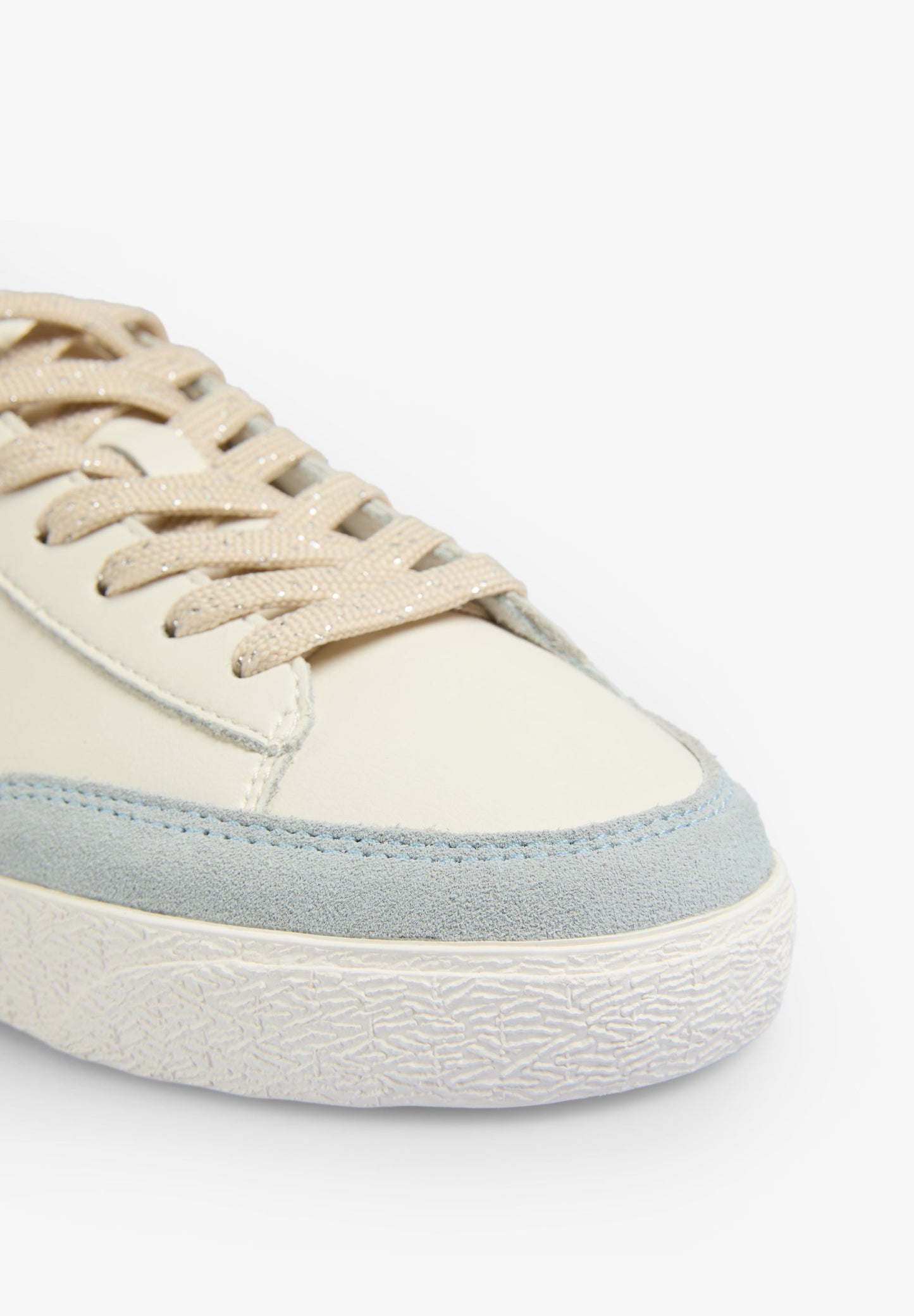 LOW TOP SNEAKERS WITH GLITTER SKULL