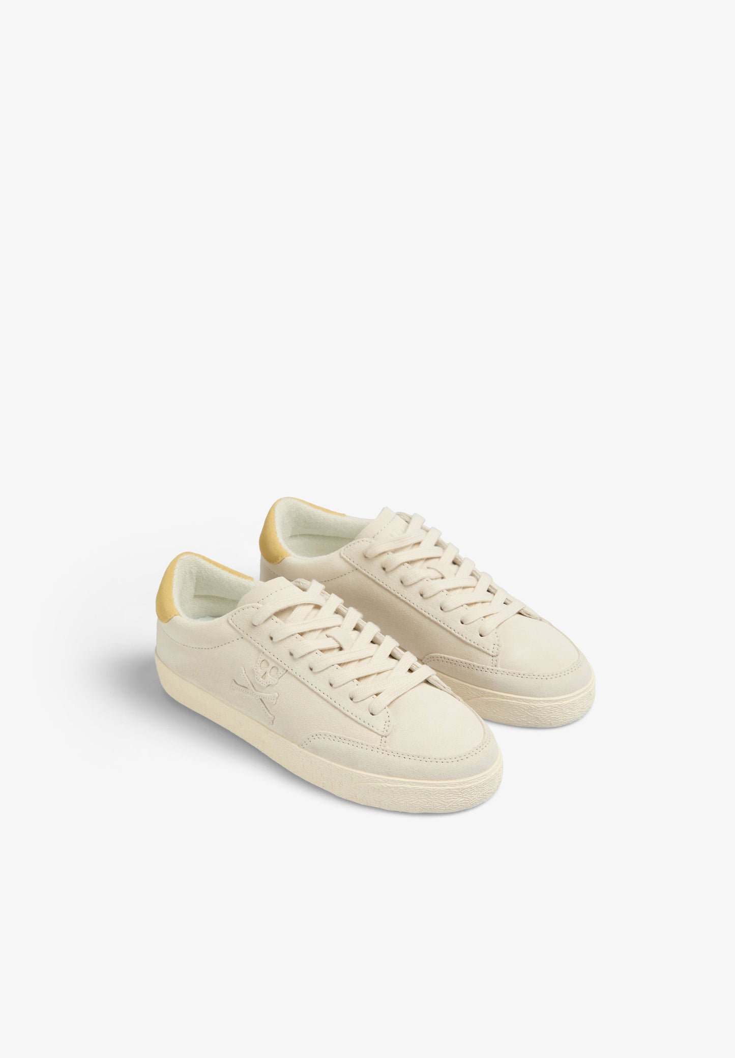 LOW TOP SNEAKERS WITH SIDE SKULL
