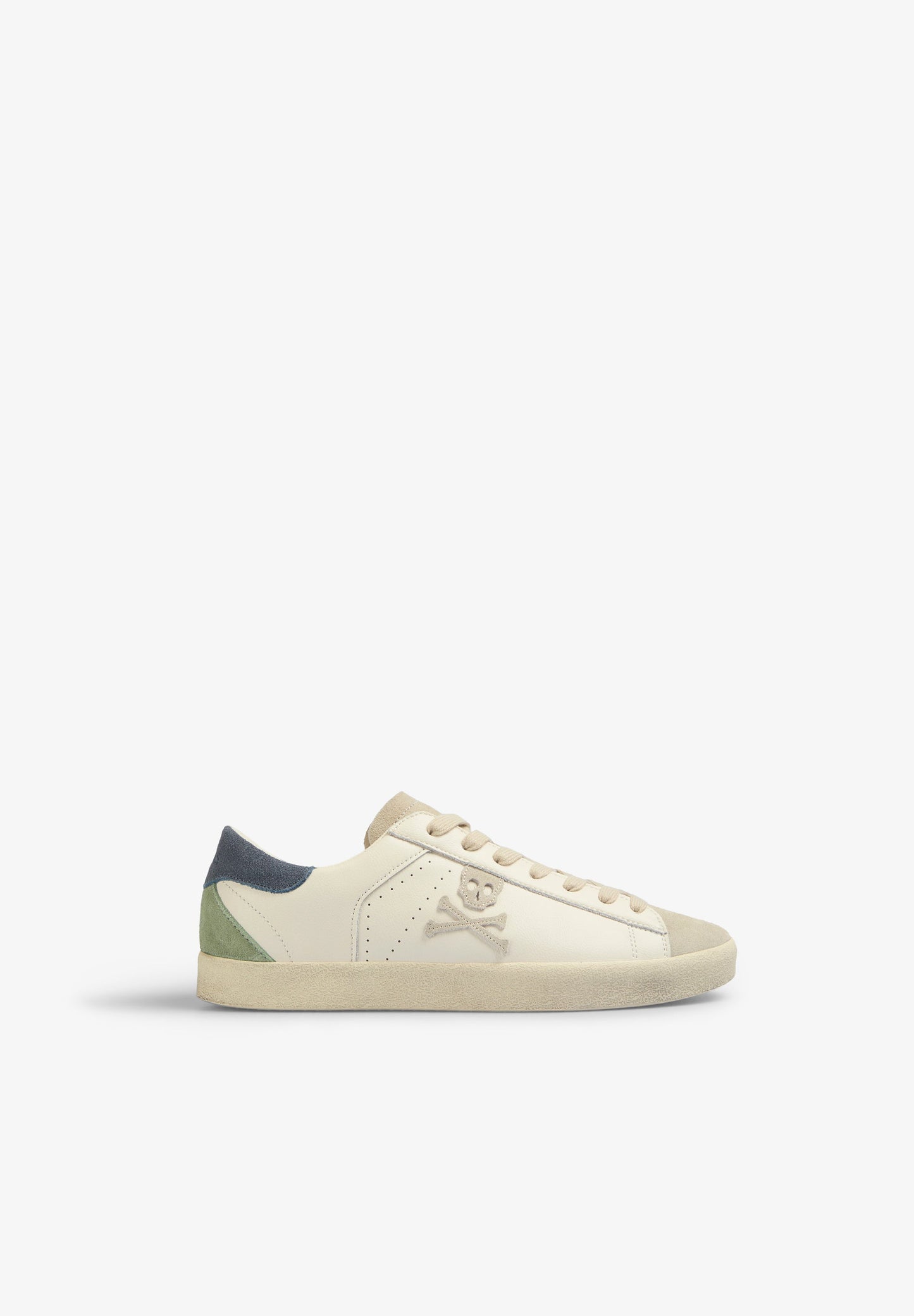 LOW TOP SNEAKERS WITH SIDE SKULL