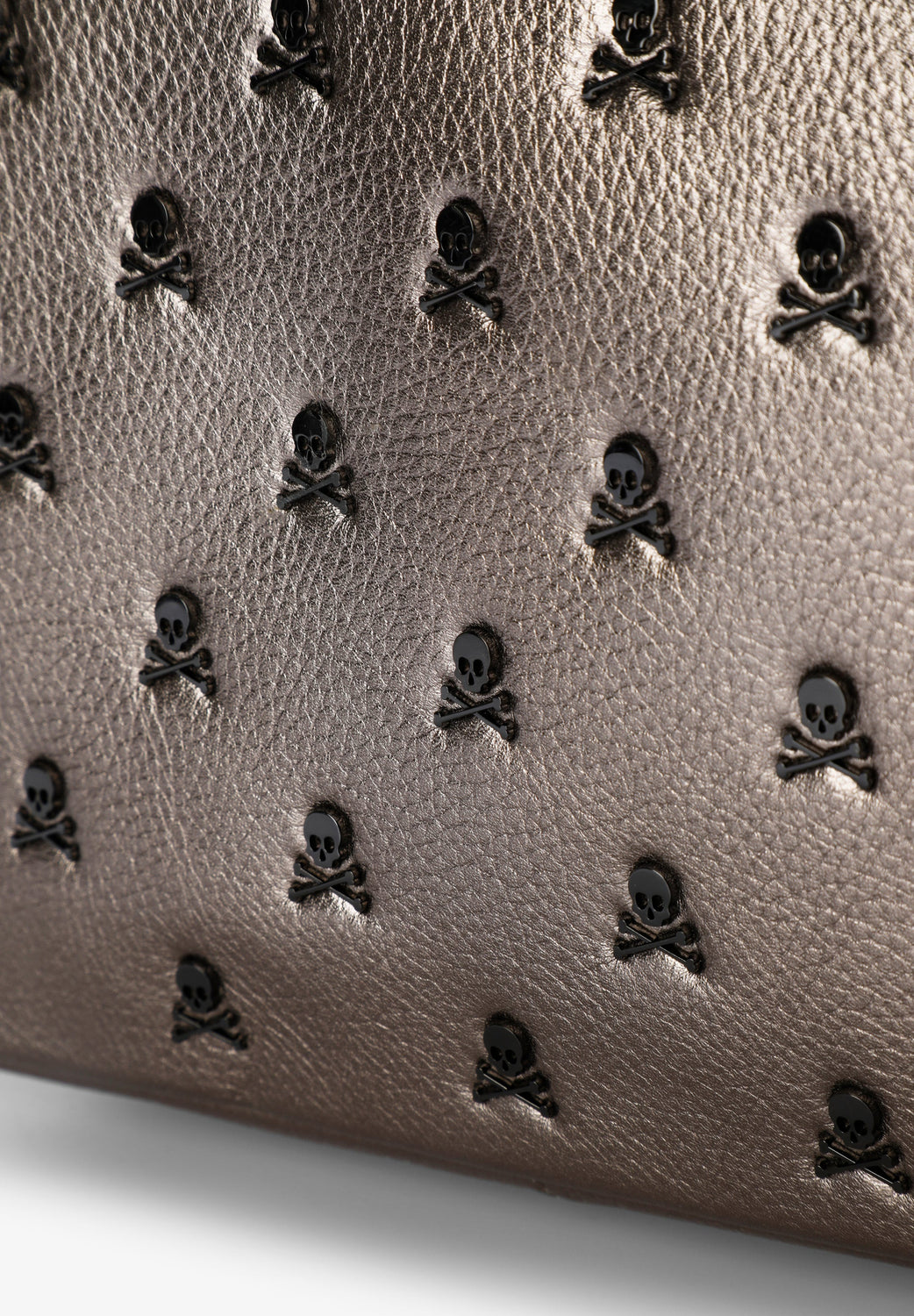 BOLSO PIEL BANDOLERA CALAVERAS ALL OVER - Scalpers