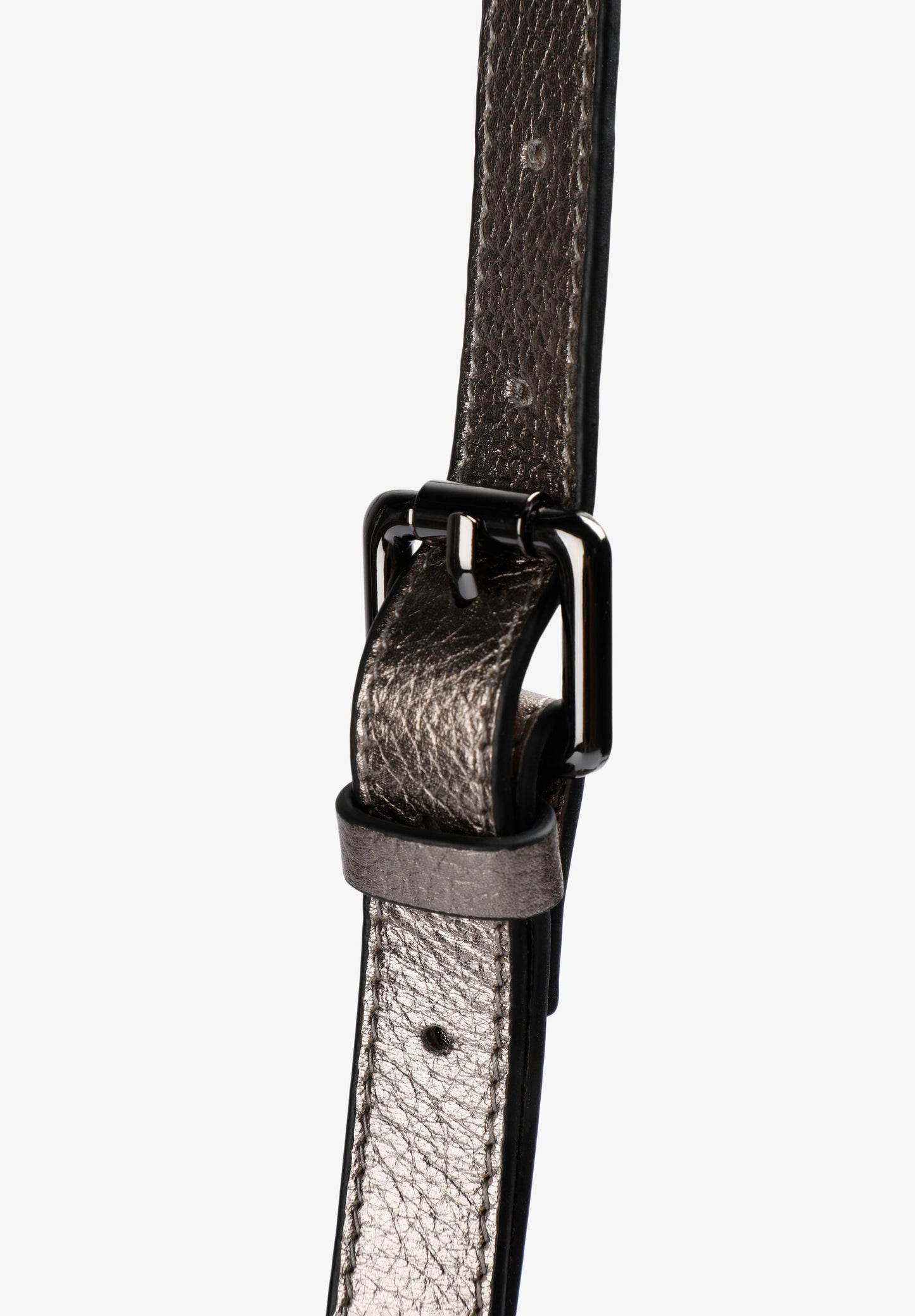 LEATHER CROSSBODY BAG WITH ALL-OVER SKULL PRINT